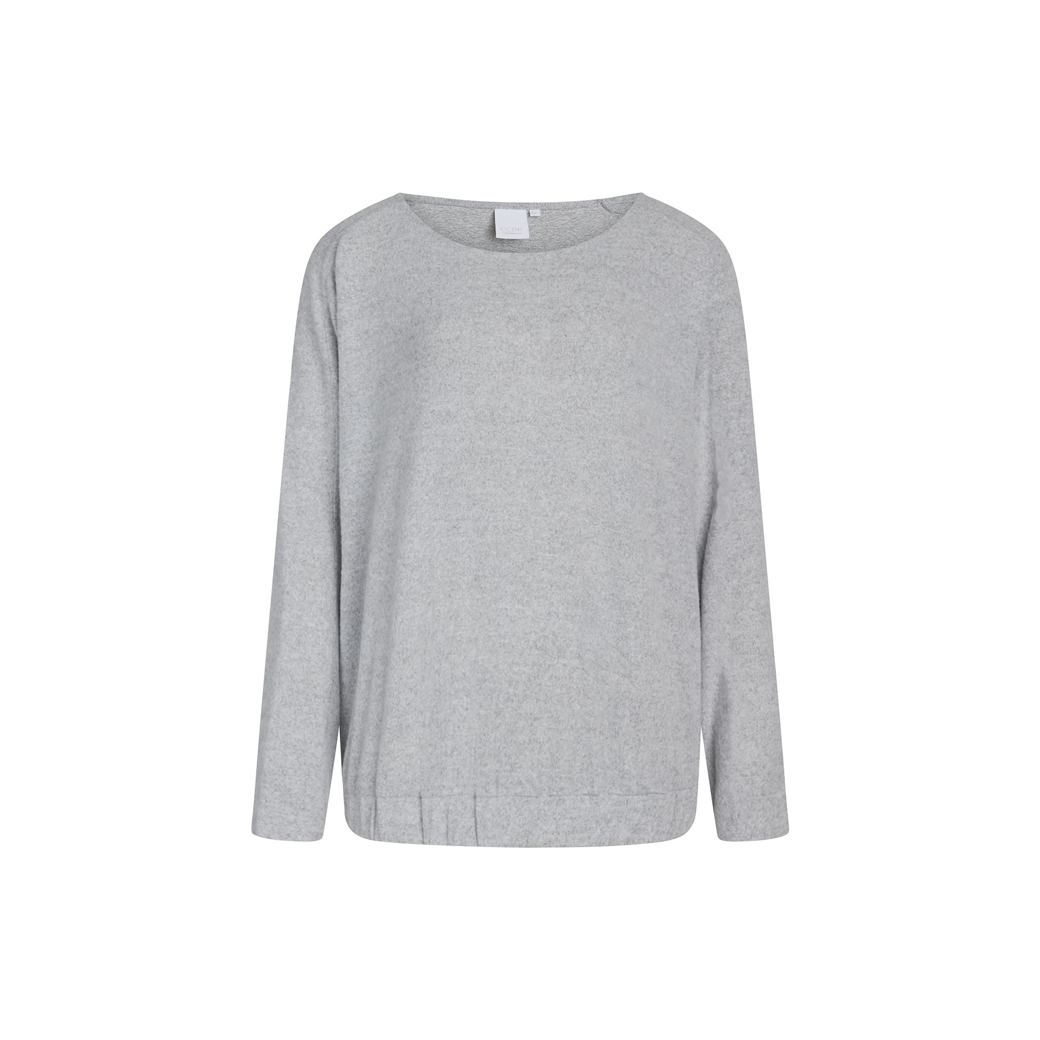 Lydia Cosy Shirt, Grey Melange