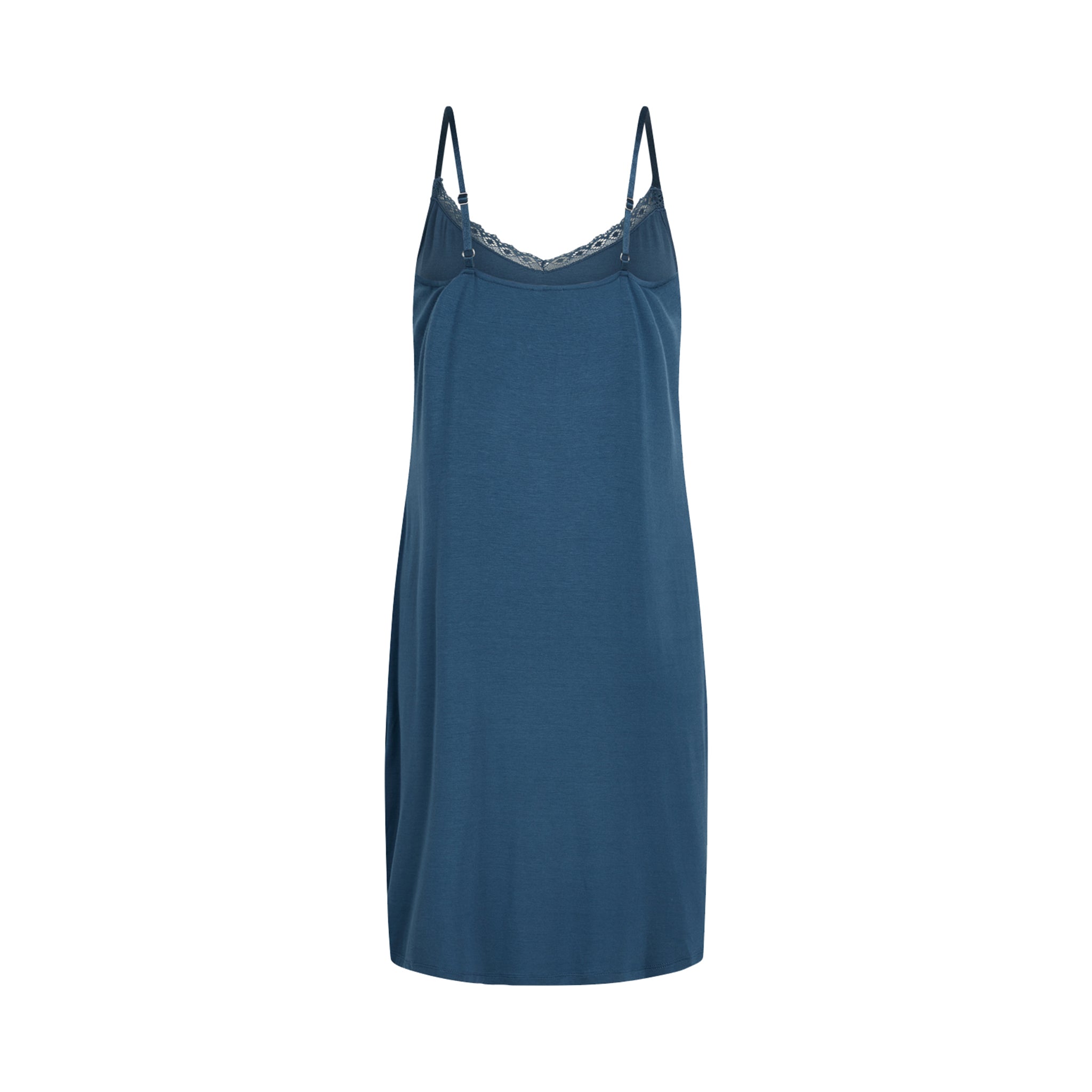 Maia Bamboo Chemise Dress, Ensign Blue