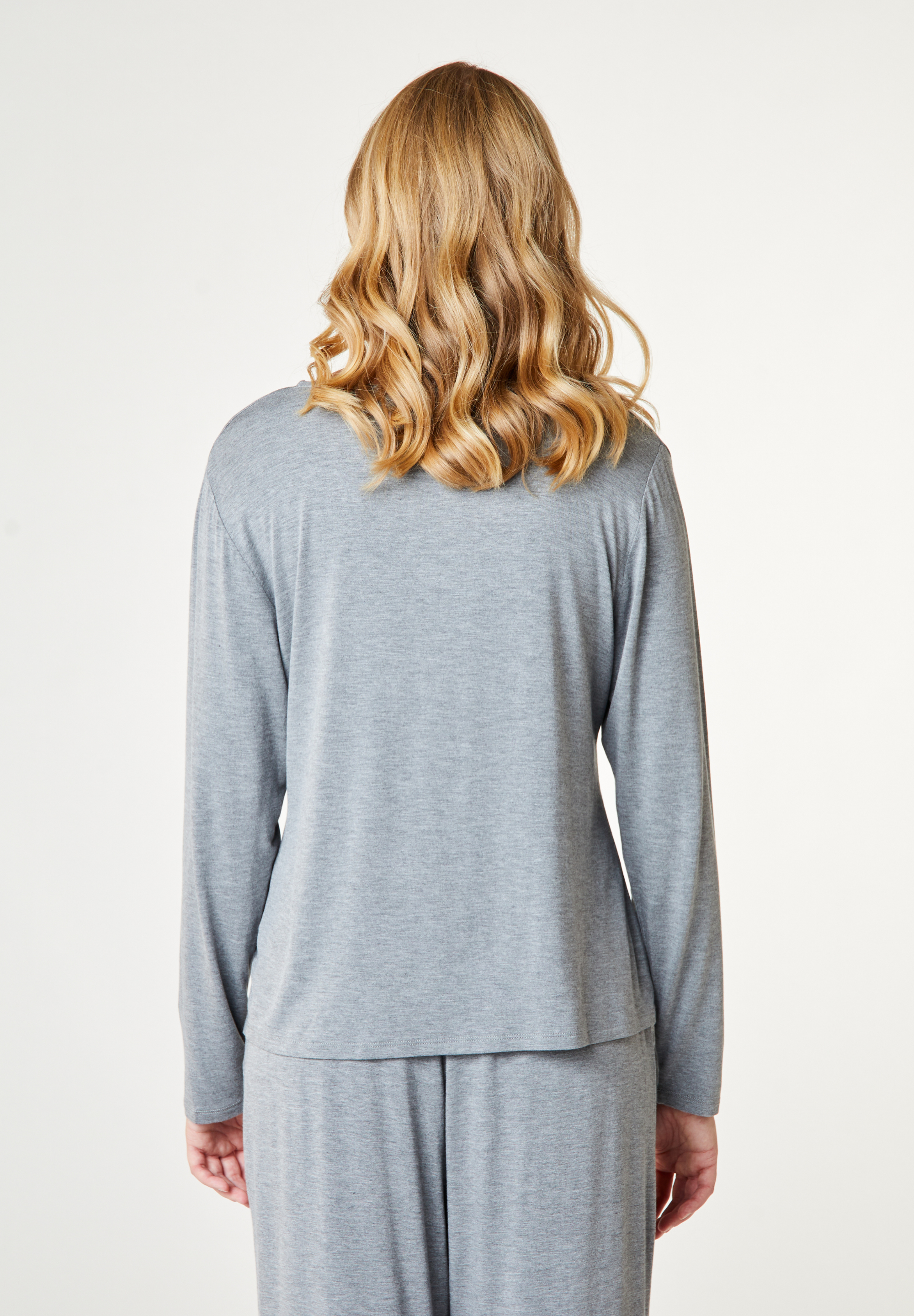 Jordan Long Sleeve T-Shirt, Grey Melange
