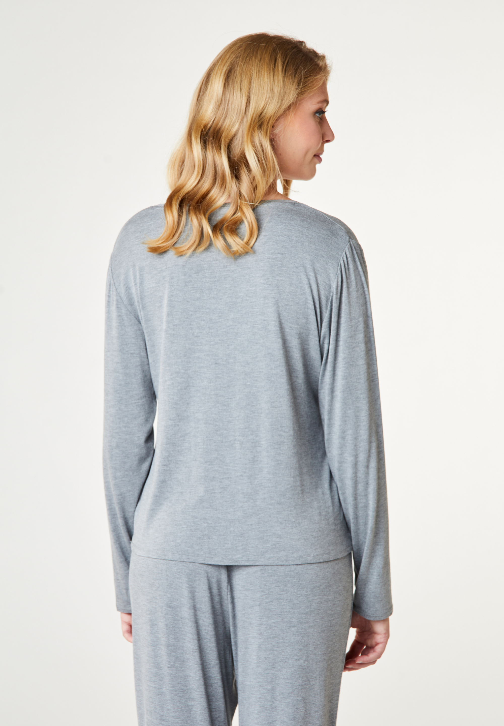 Jordan Long Sleeve T-Shirt, Grey Melange