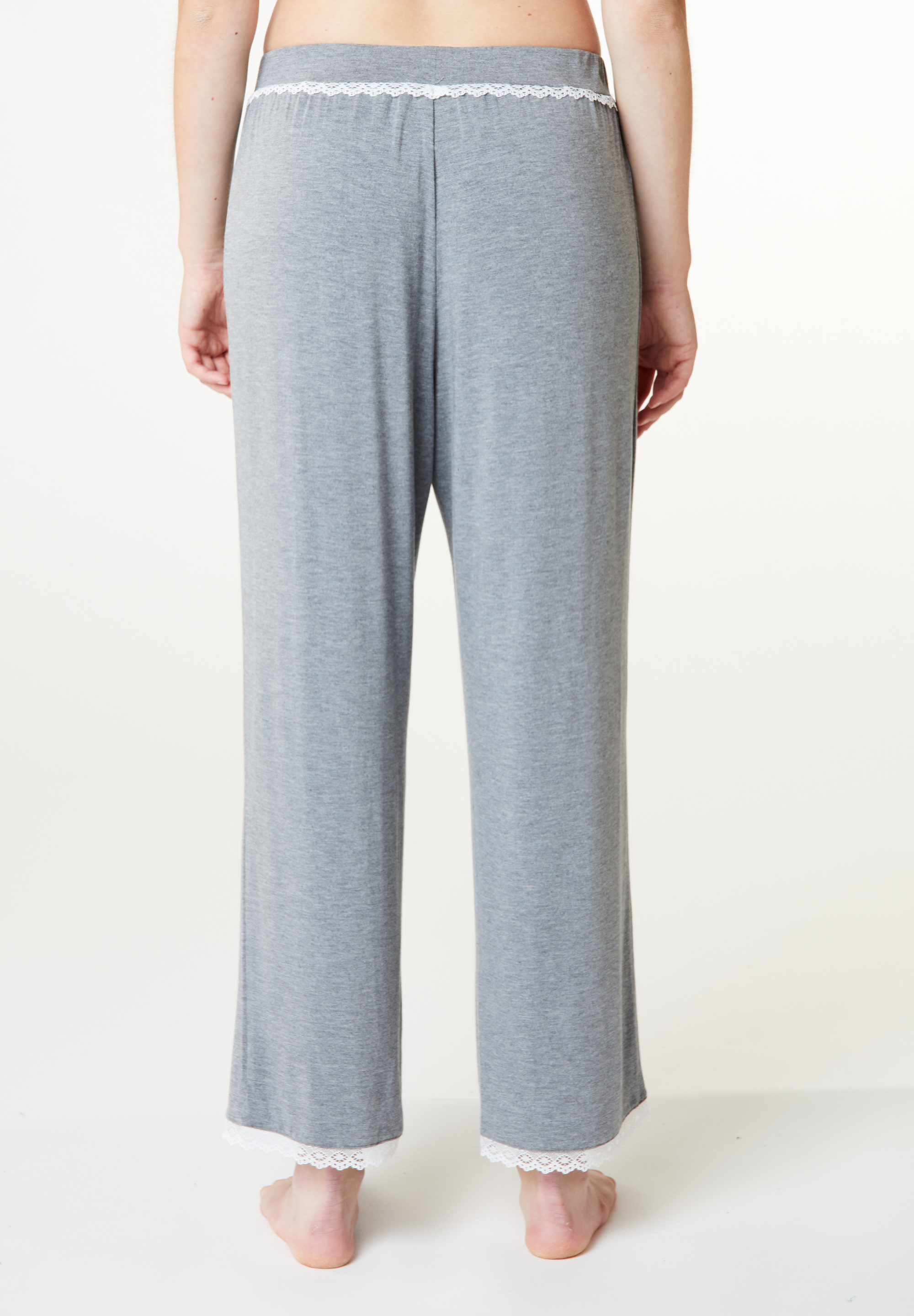 Jasmin Pants, Grey Melange