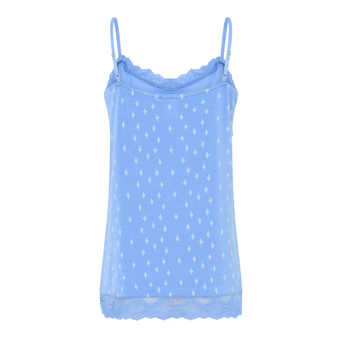 Kendall Chemise Top, Azurine AOP