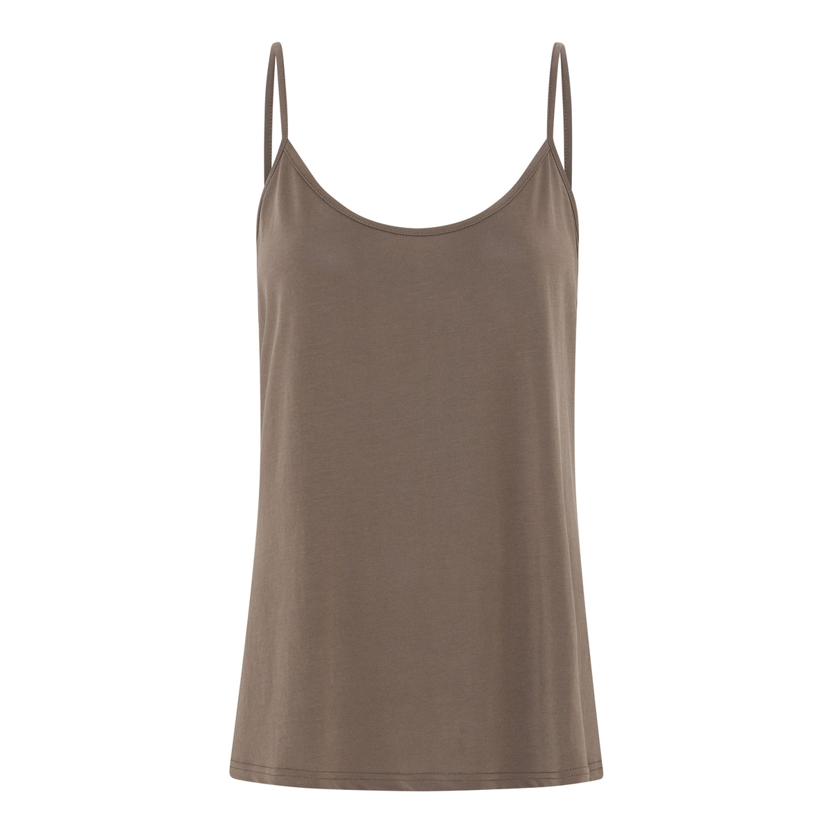 Kendall Chemise Top, Chocolate Chip