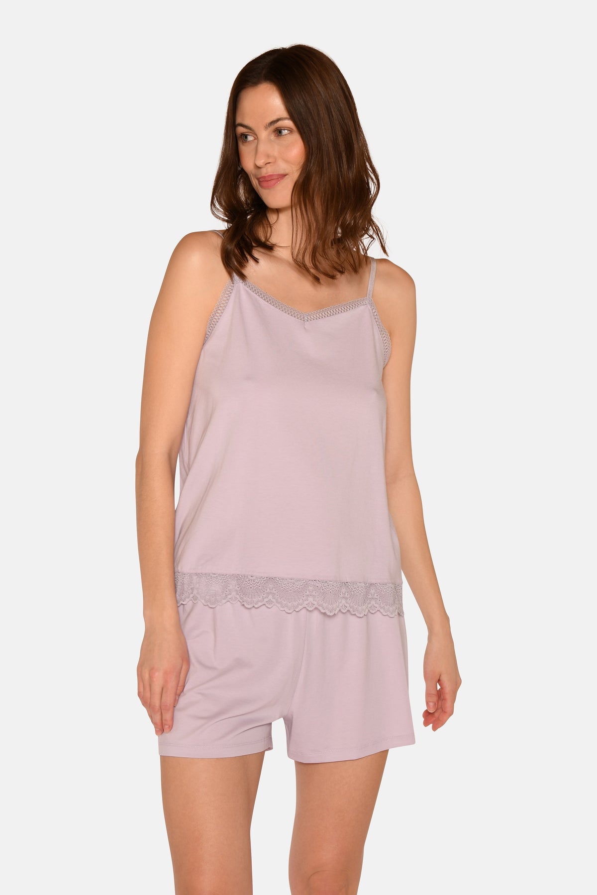 Kendall Chemise Top, Misty Lilac