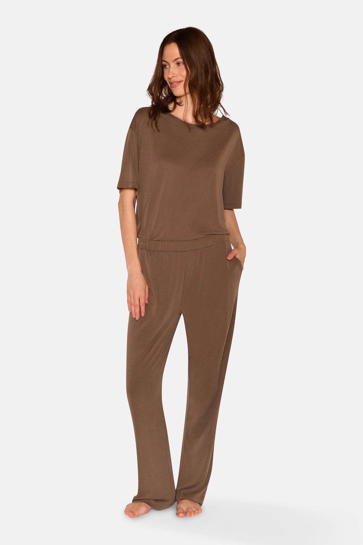 Jasmin Pants, Chocolate Chip