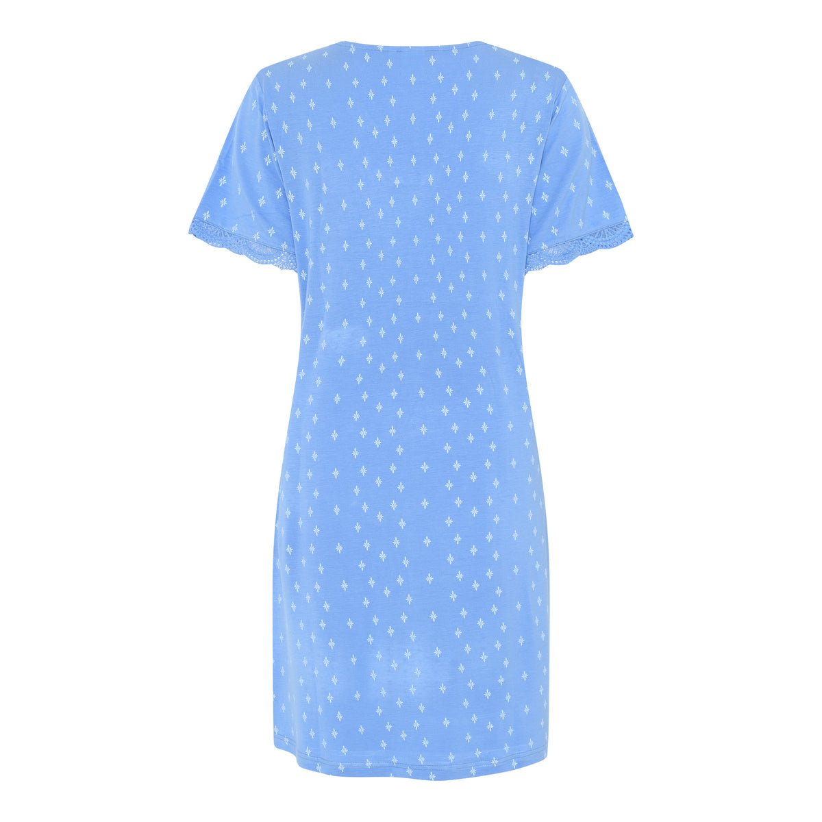 Jacqueline S/S Dress, Azurine AOP
