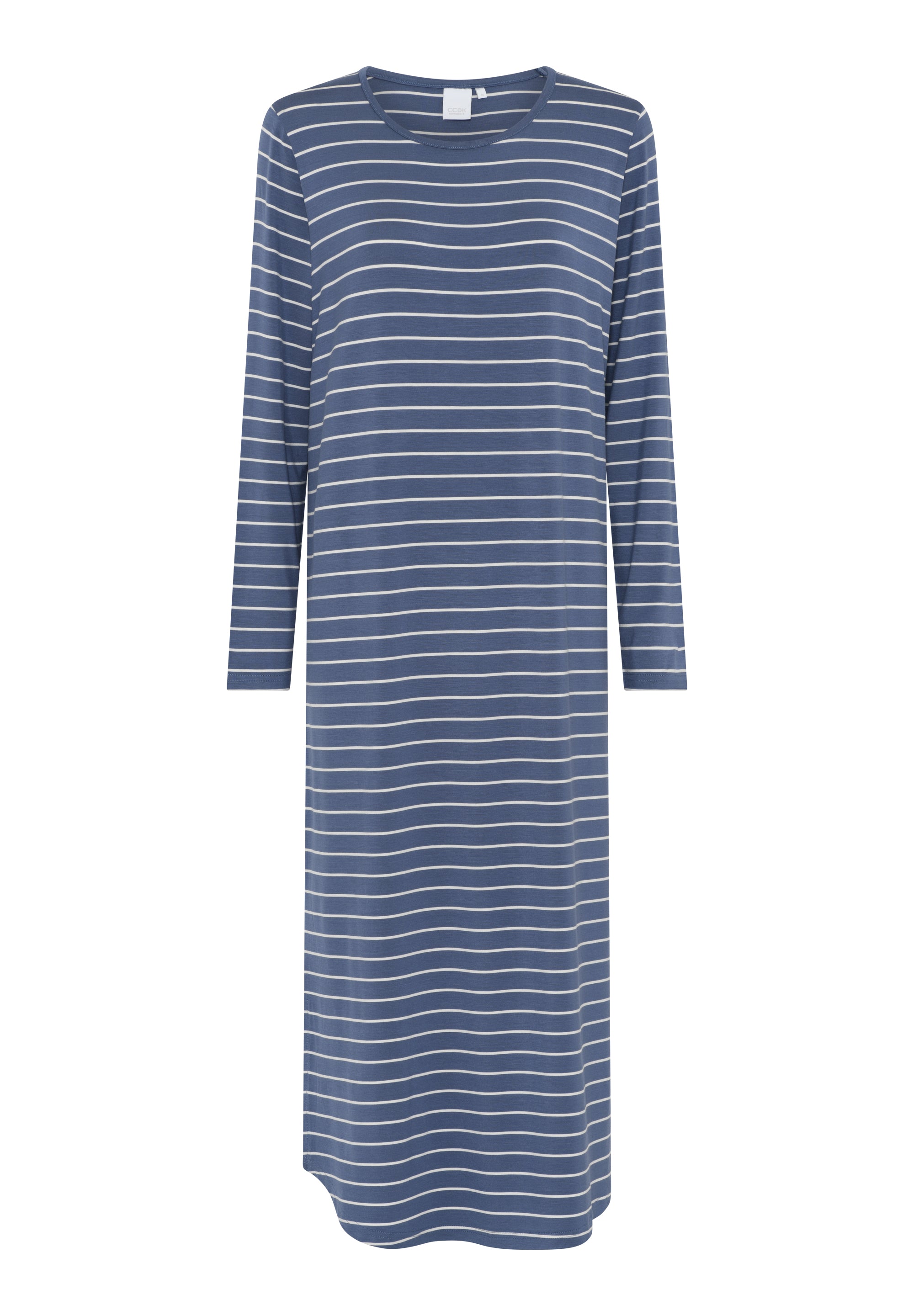 Nicole Long Sleeve Long Dress, Wild Wind Stripe