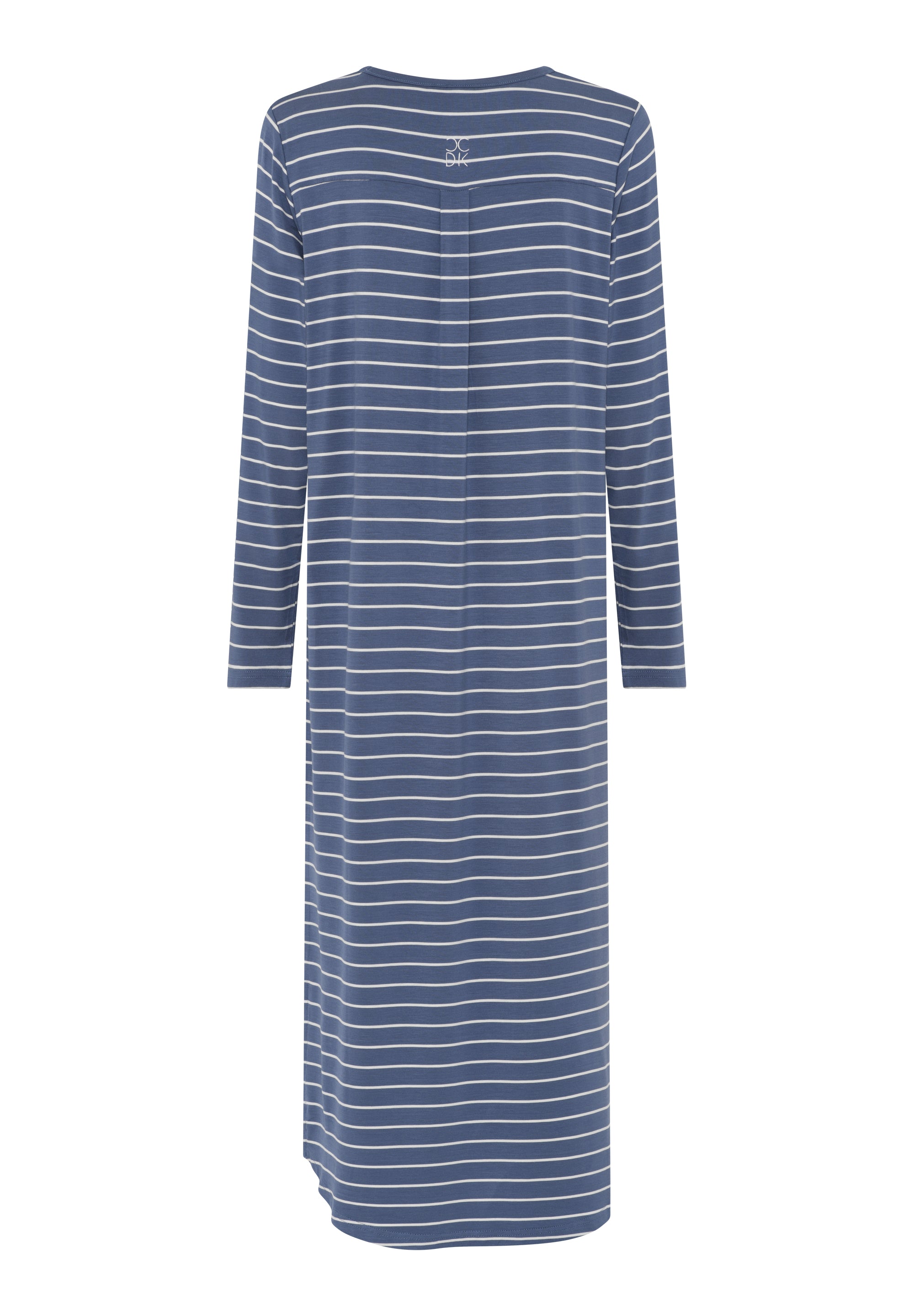 Nicole Long Sleeve Long Dress, Wild Wind Stripe