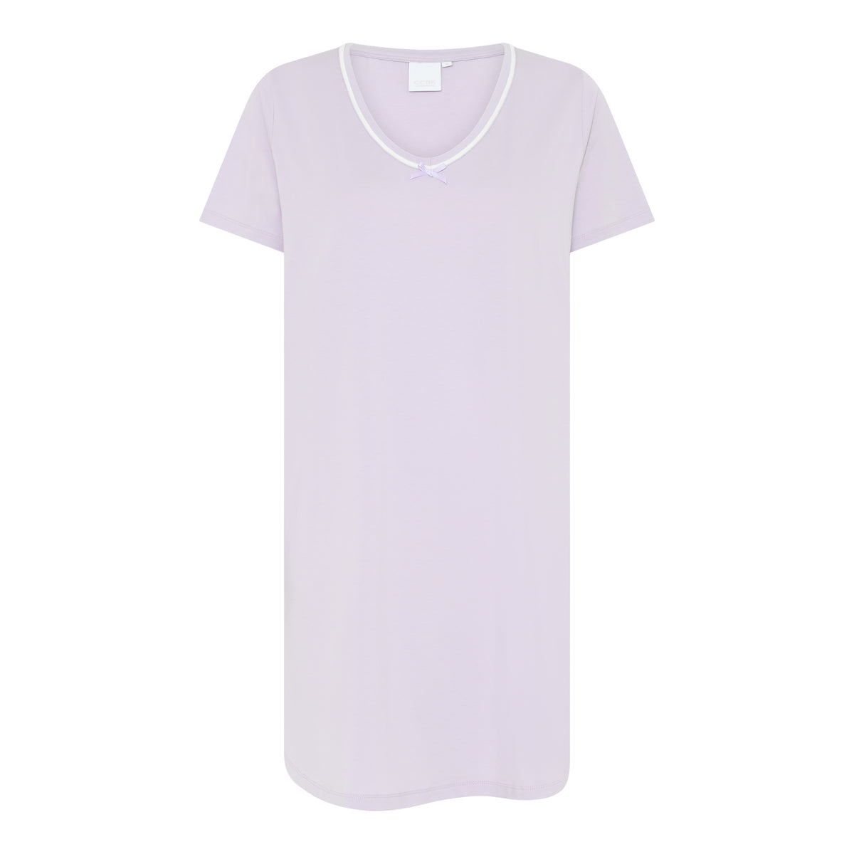 Nicole S/S V-neck Dress, Misty Lilac