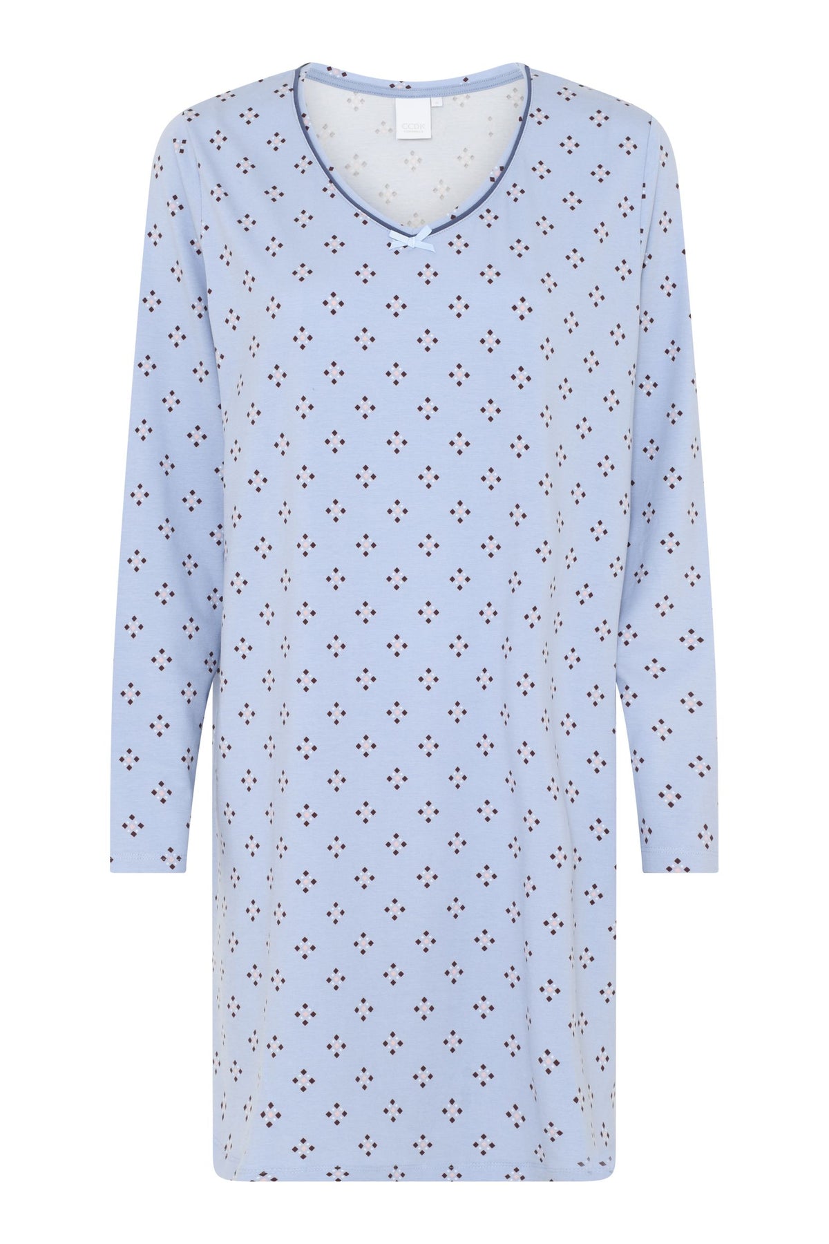 Nicole L/S V-neck Dress, Eventide AOP