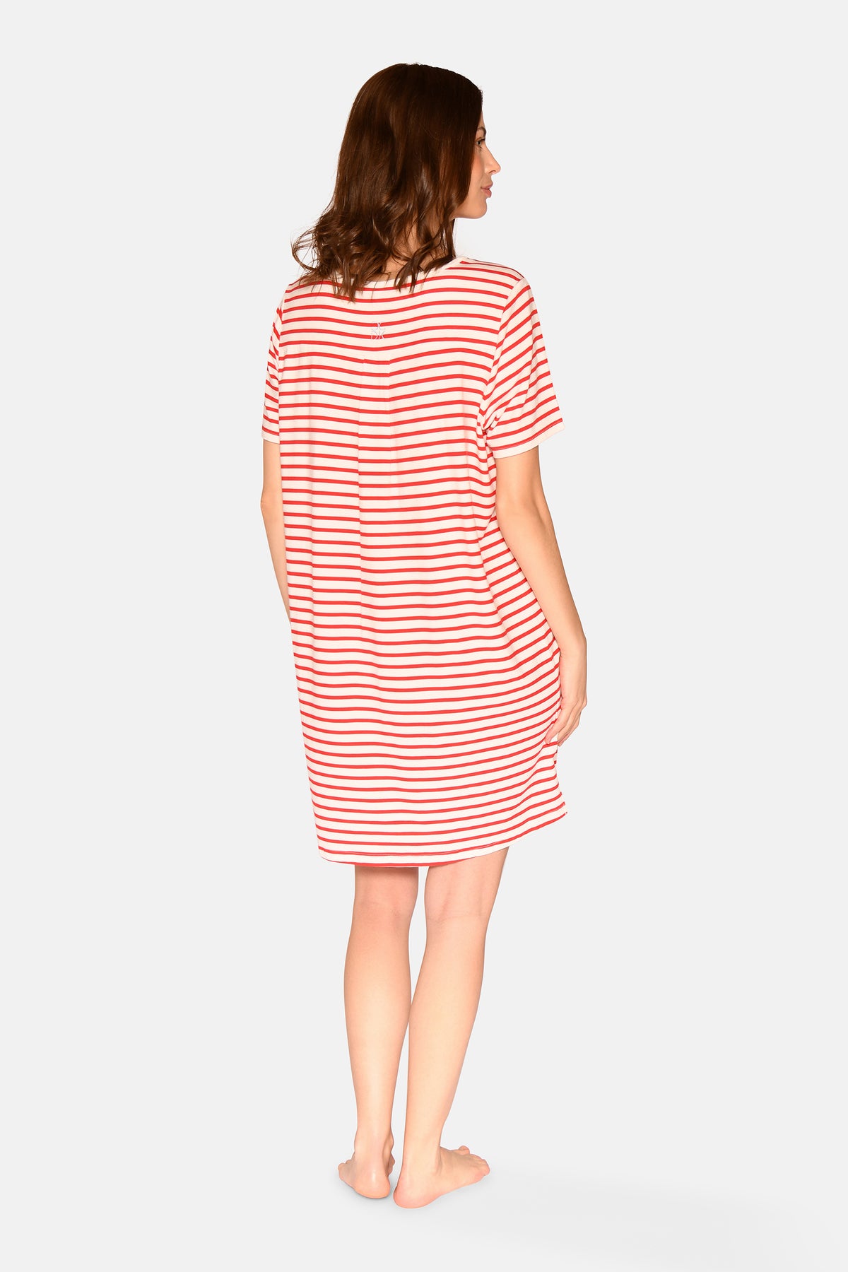 Bea S/S Dress, Bittersweet Stripe