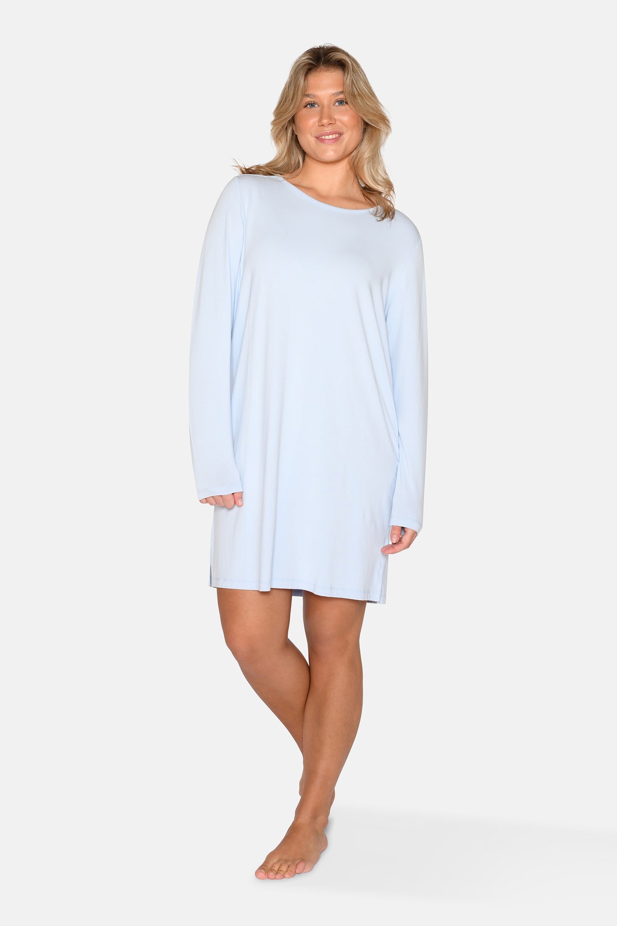 Bea Long Sleeve Dress, Kentucky Blue