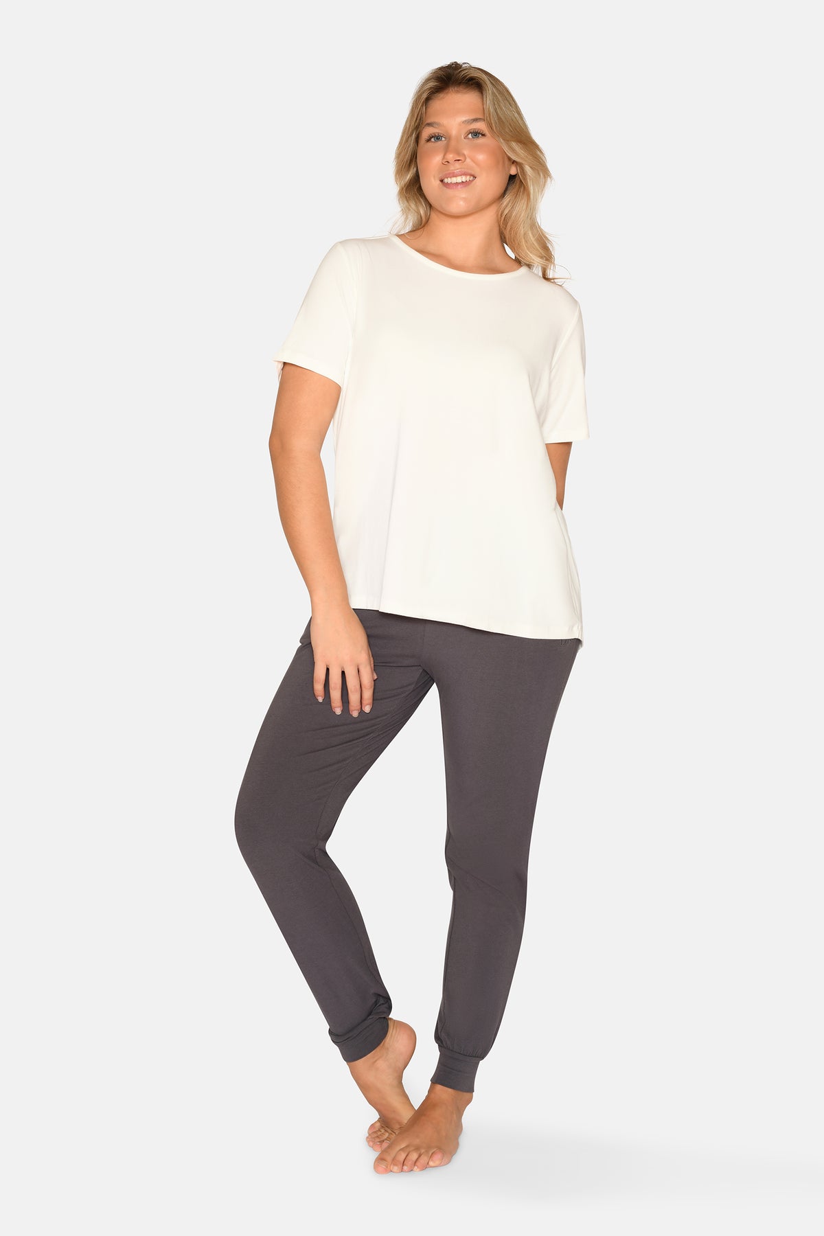Bea Short Sleeve T-Shirt, Snow White