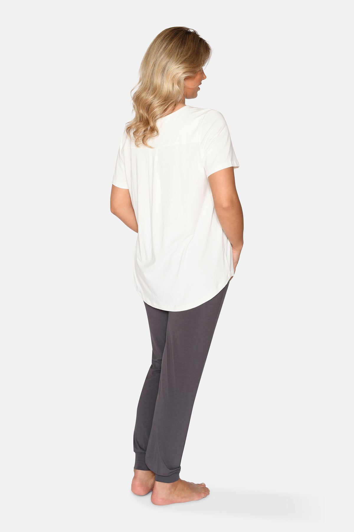 Bea Short Sleeve T-Shirt, Snow White