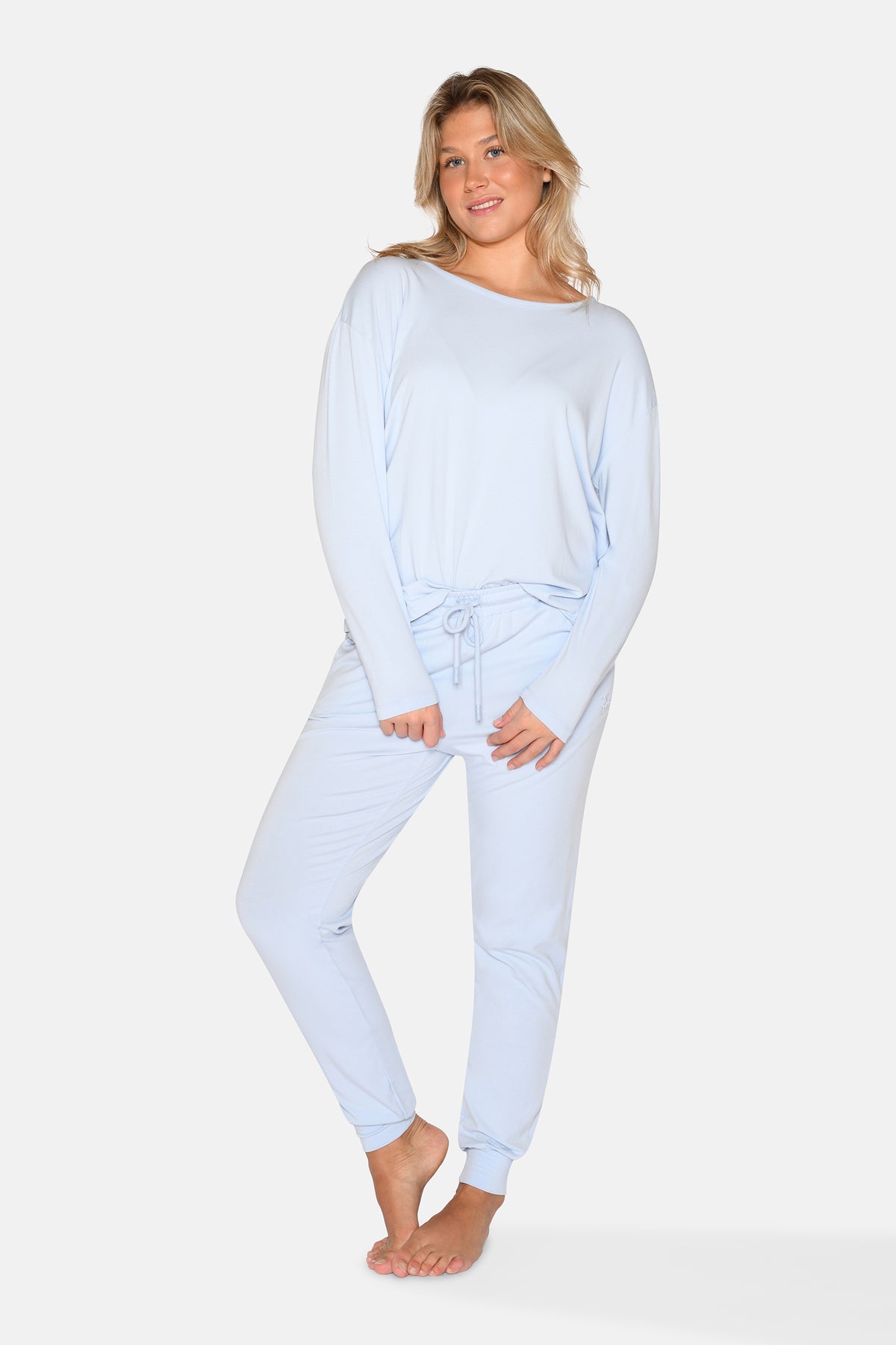 Britt L/S T-shirt, Kentucky Blue