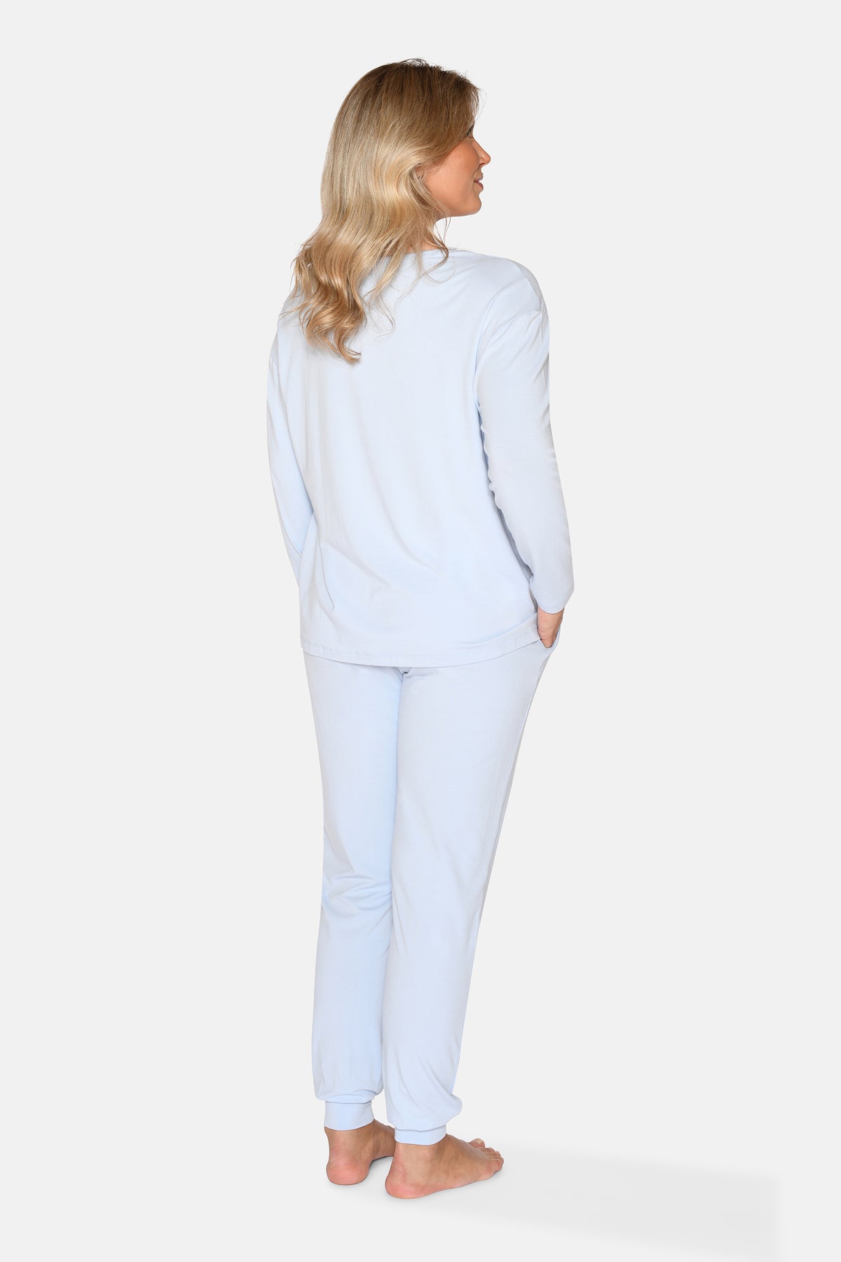 Britt L/S T-shirt, Kentucky Blue