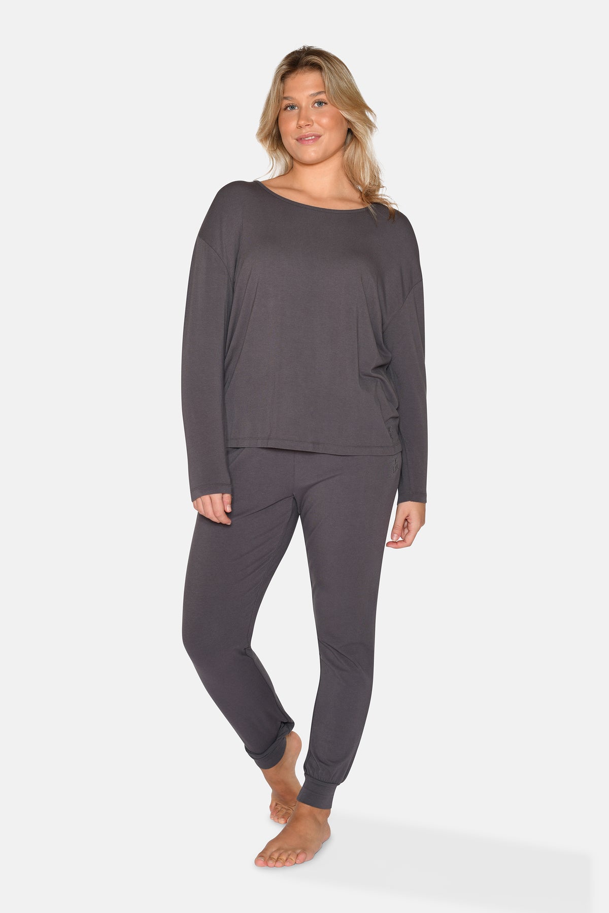 Britt L/S T-shirt, Pavement