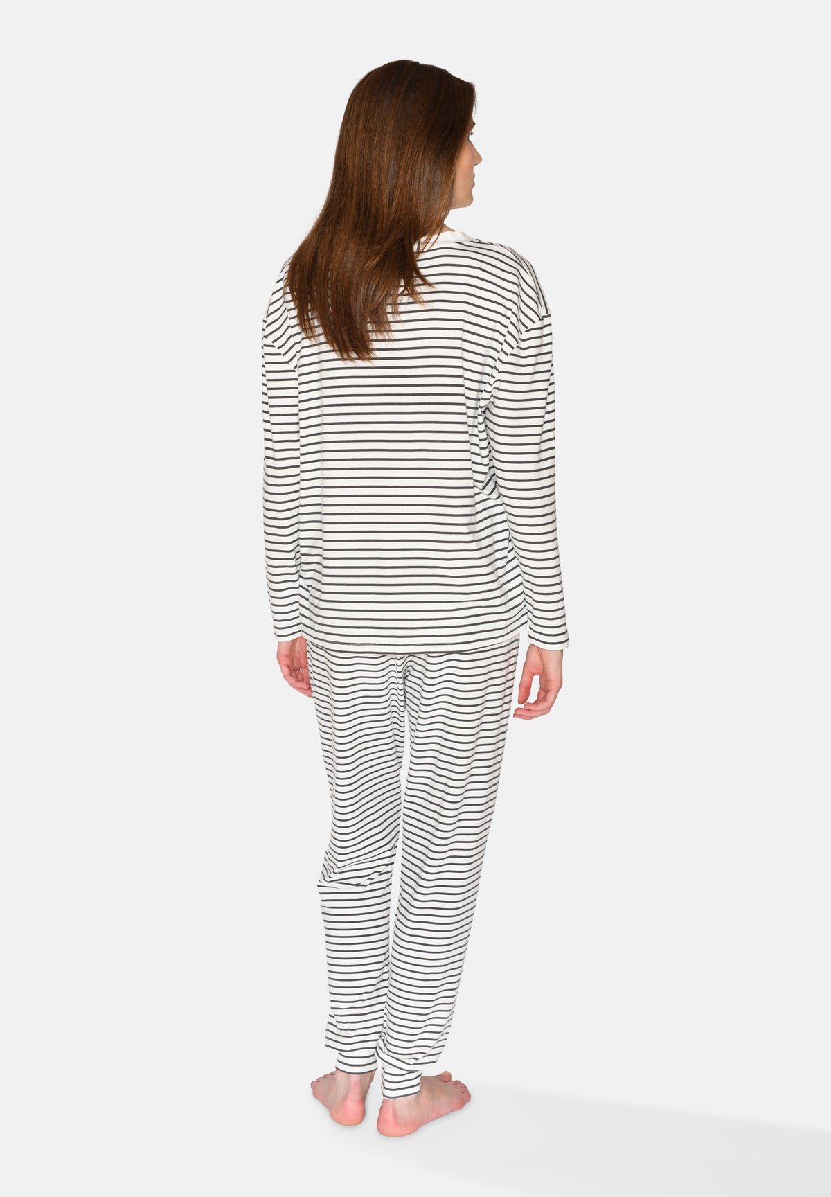 Britt Long Sleeve T-shirt, Pavement Stripe