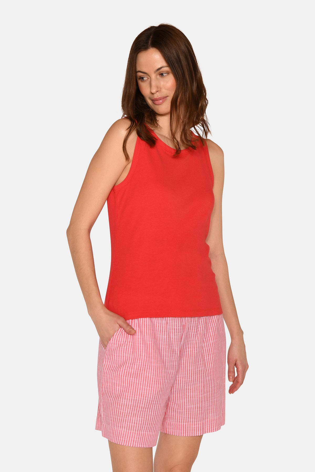 Anja Tank Top, Bittersweet