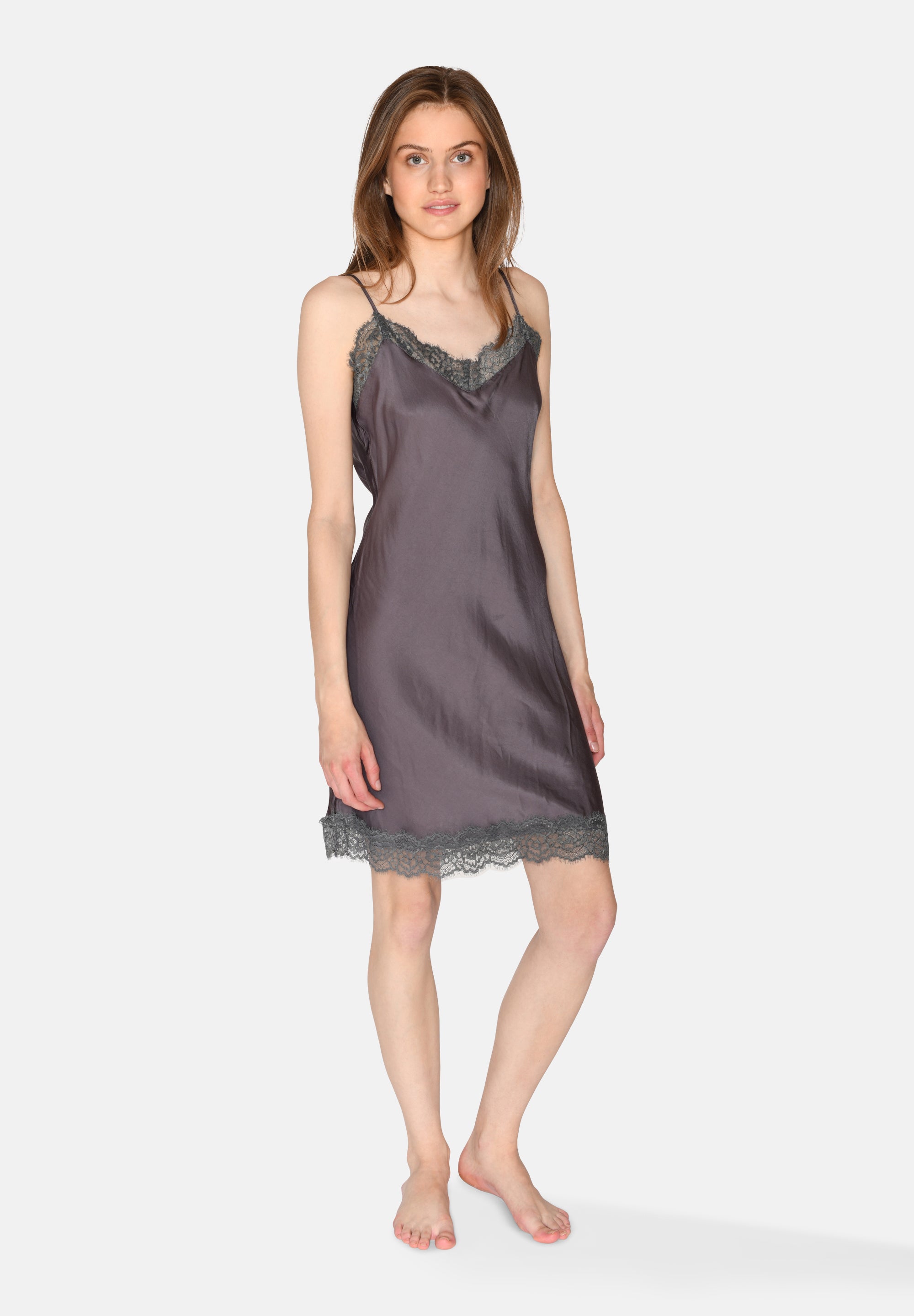 Siana Chemise Dress, Pavement