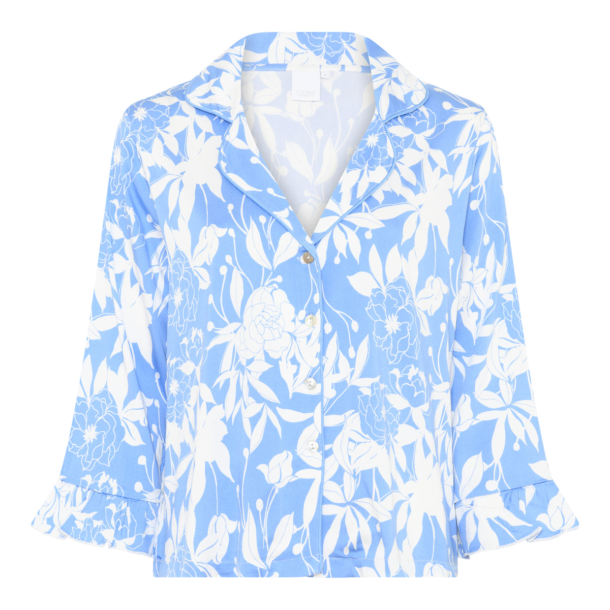 Saga Short Shirt, Azurine AOP.