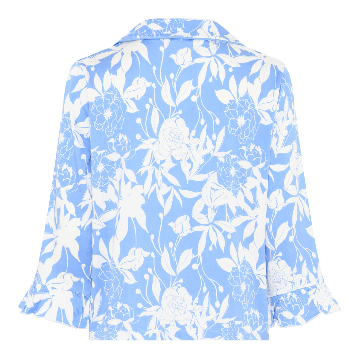 Saga Short Shirt, Azurine AOP.