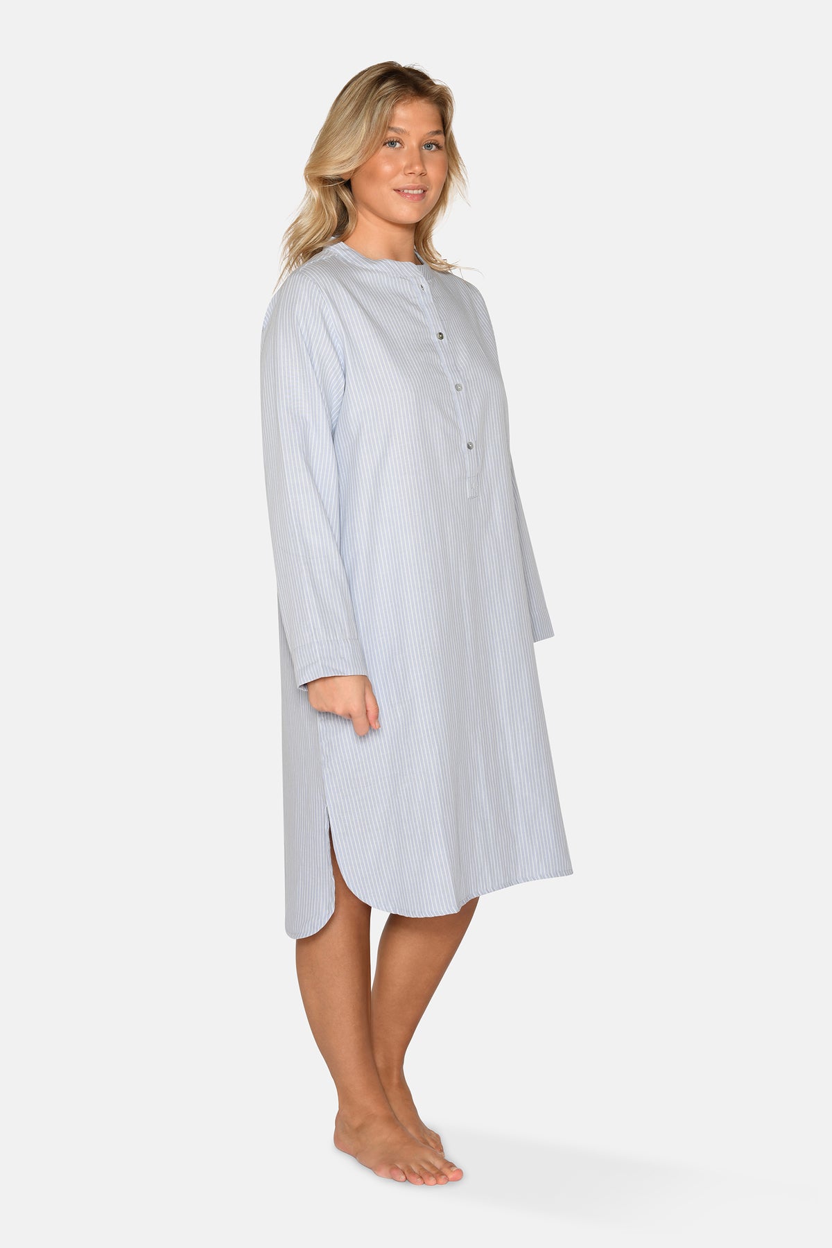 Amalie Dress, Eventide Stripe