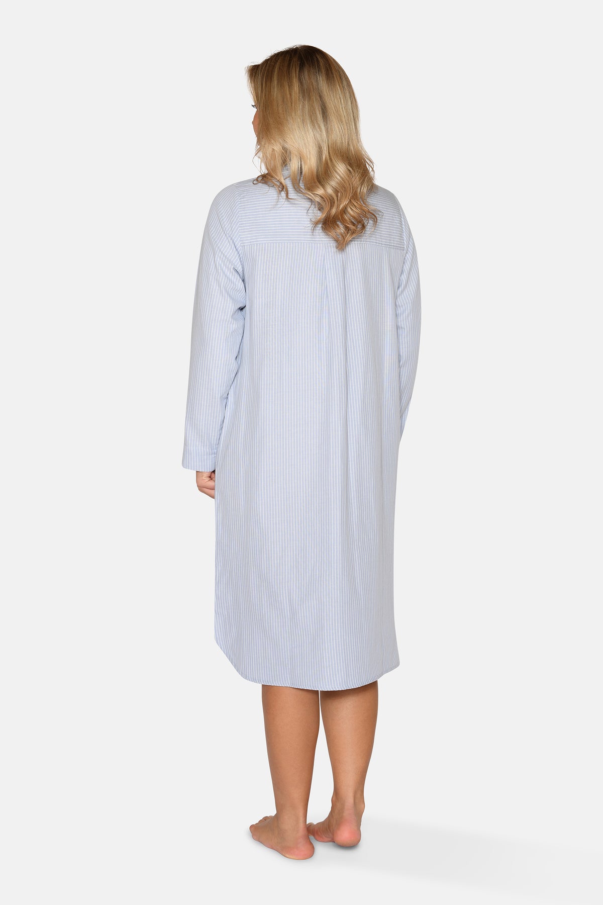 Amalie Dress, Eventide Stripe