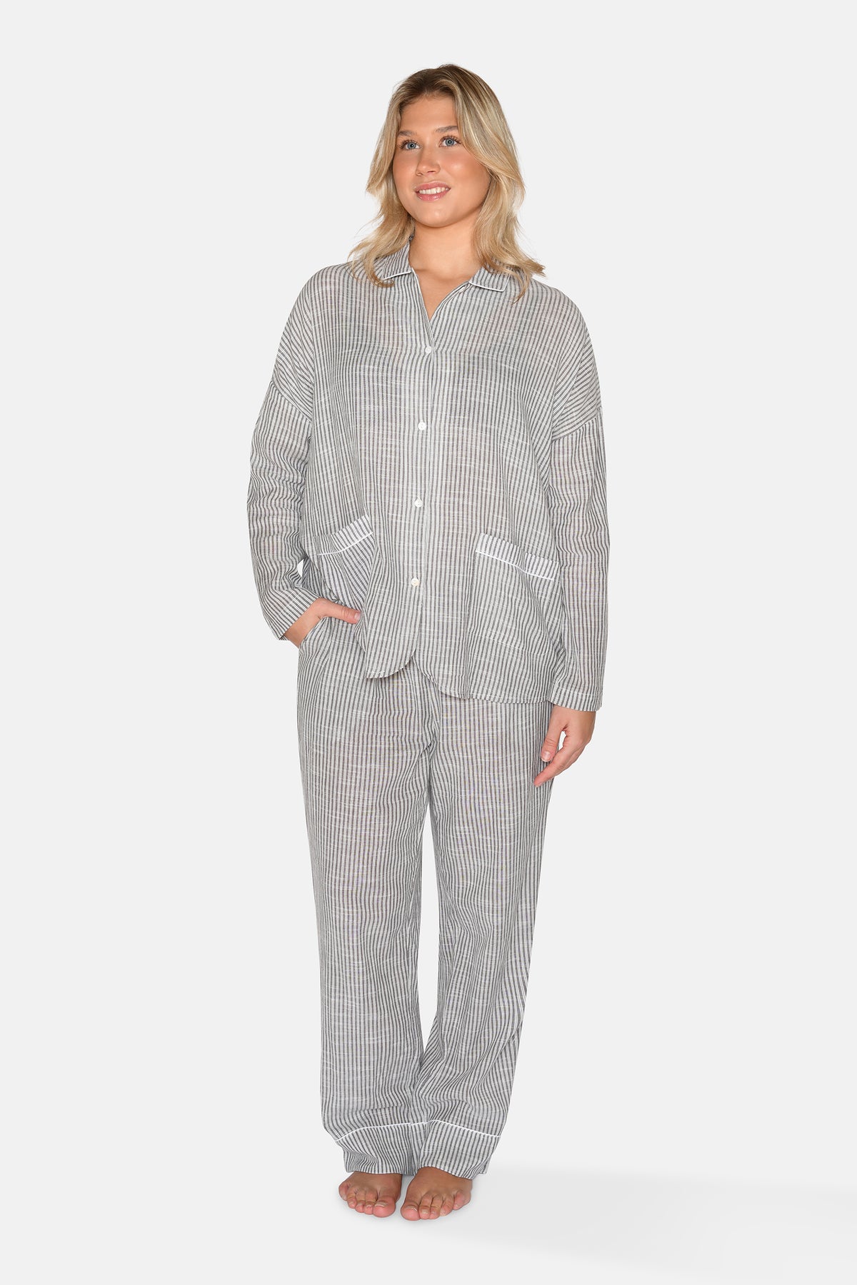 Amanda Shirt, Pavement Stripe