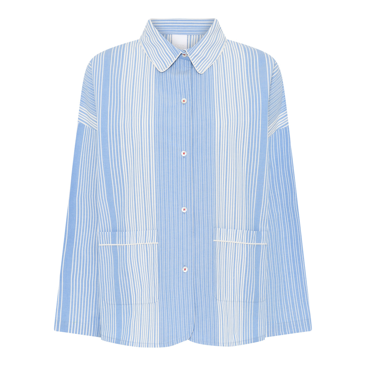 Amanda Shirt, Azurine Stripe