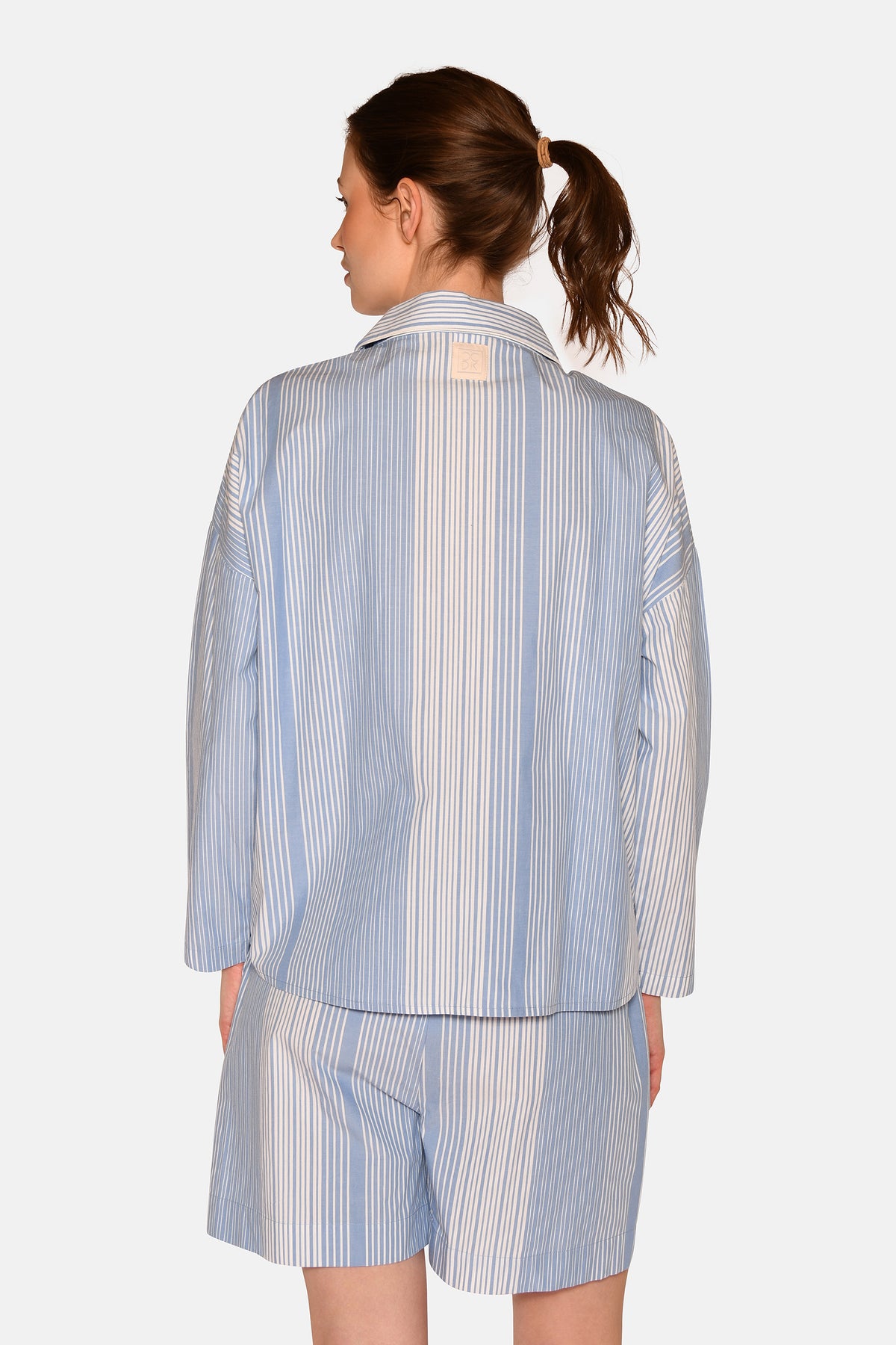 Amanda Shirt, Azurine Stripe