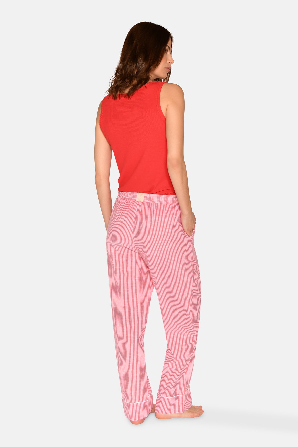 Pia Pants, Bittersweet Stripe