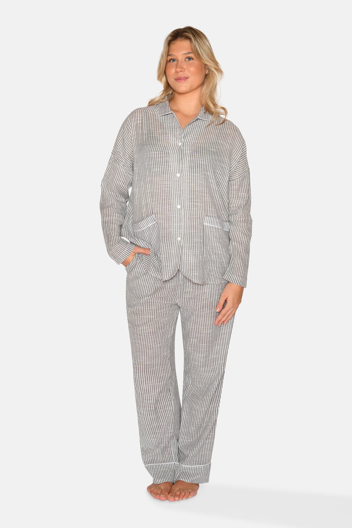 Pia Pants, Pavement Stripe