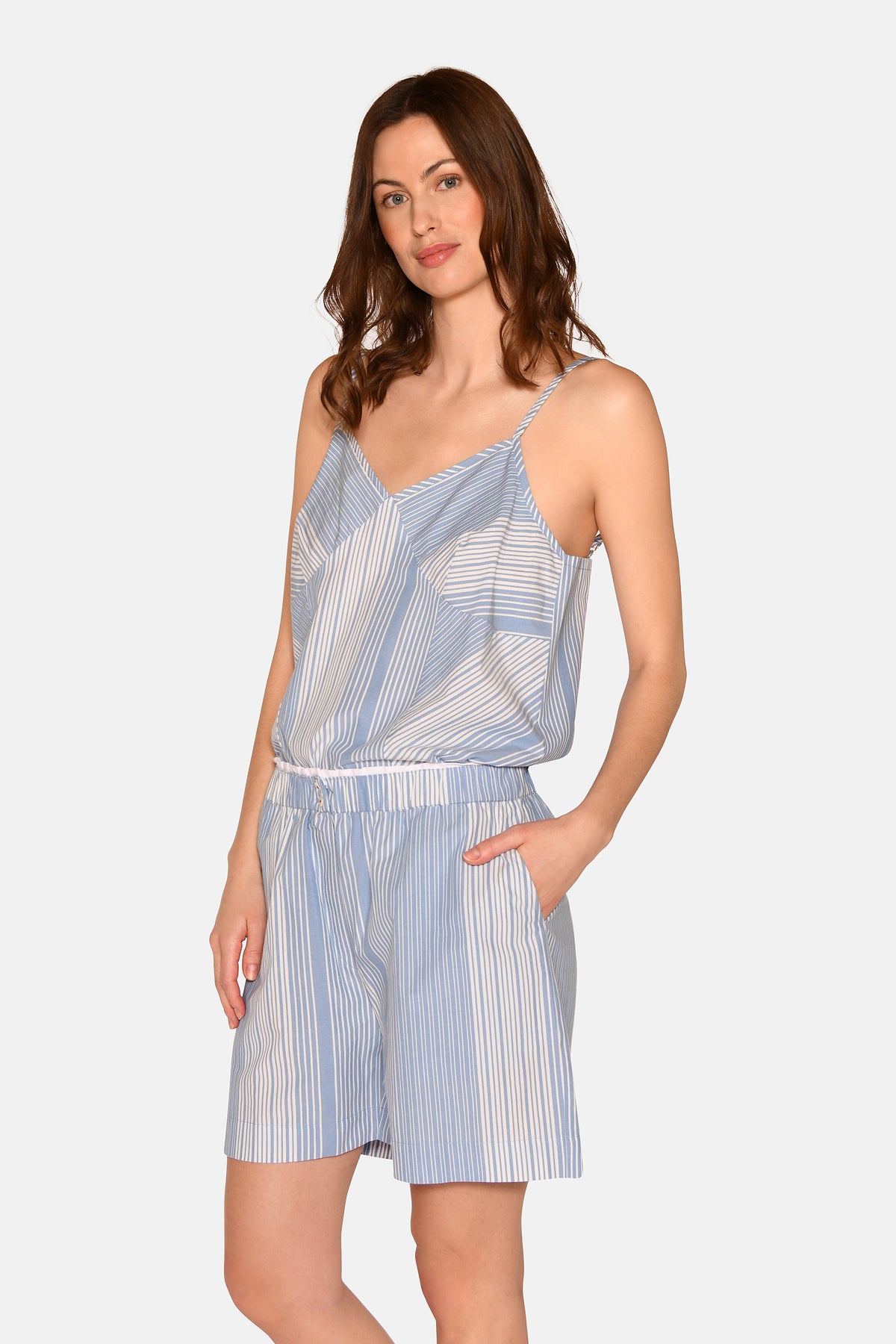Vicy Shorts, Azurine Stripe