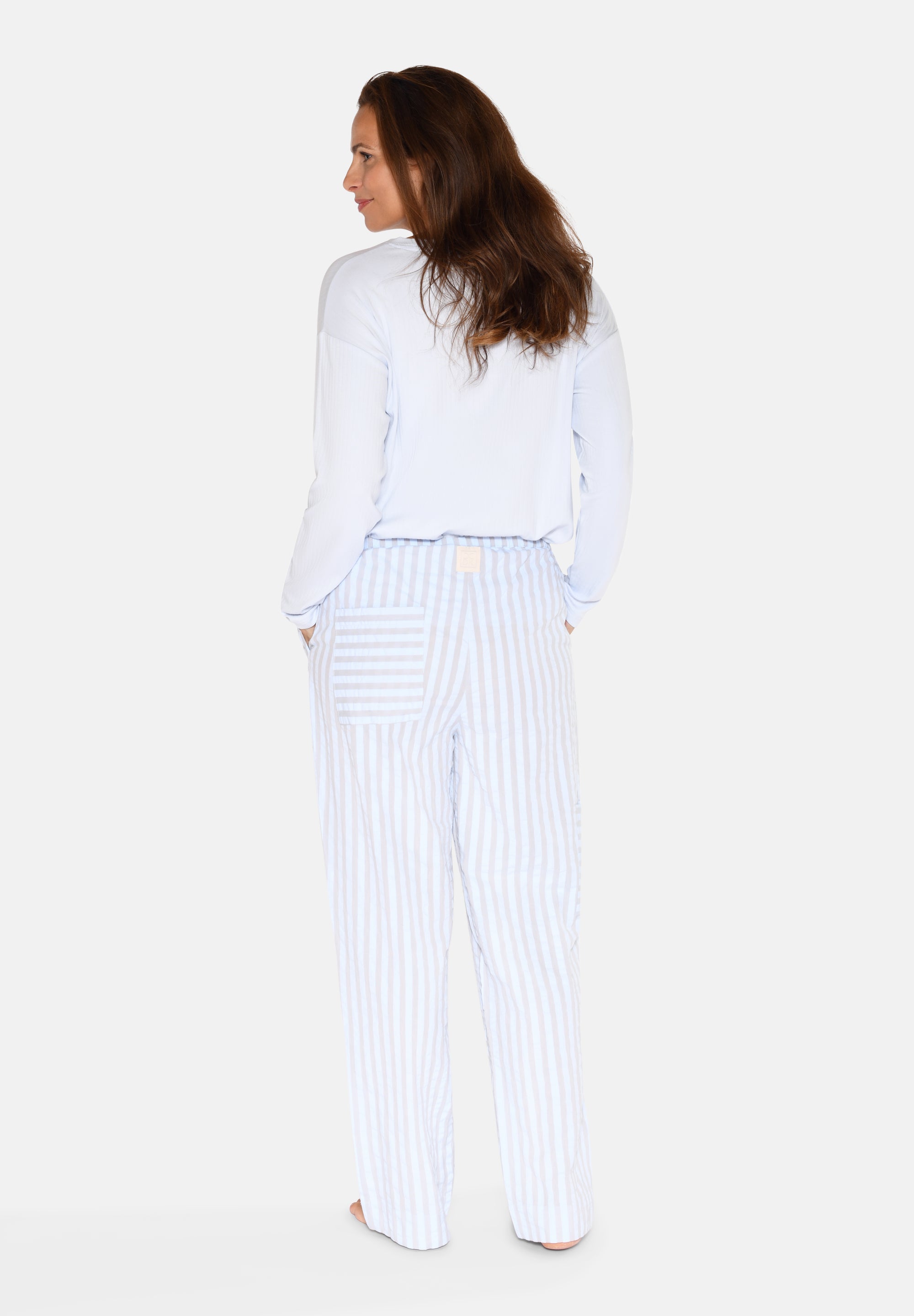Mila Pants, Artic Ice Stripe