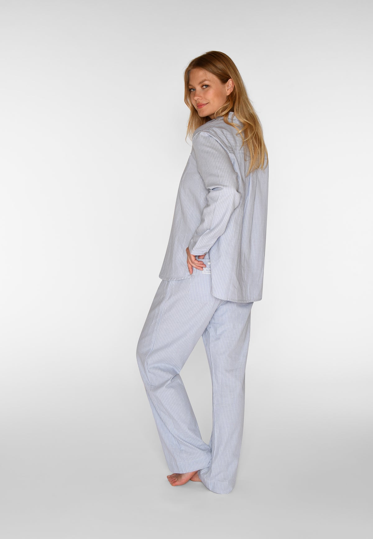Mila Pants, Eventide Stripe