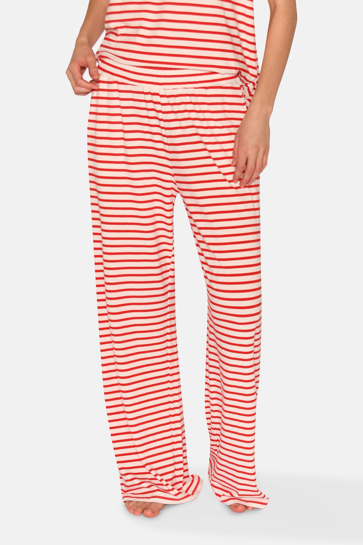 Amy Loose Pants, Bittersweet Stripe