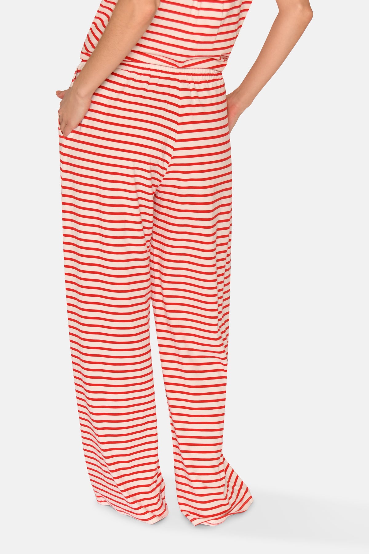 Amy Loose Pants, Bittersweet Stripe