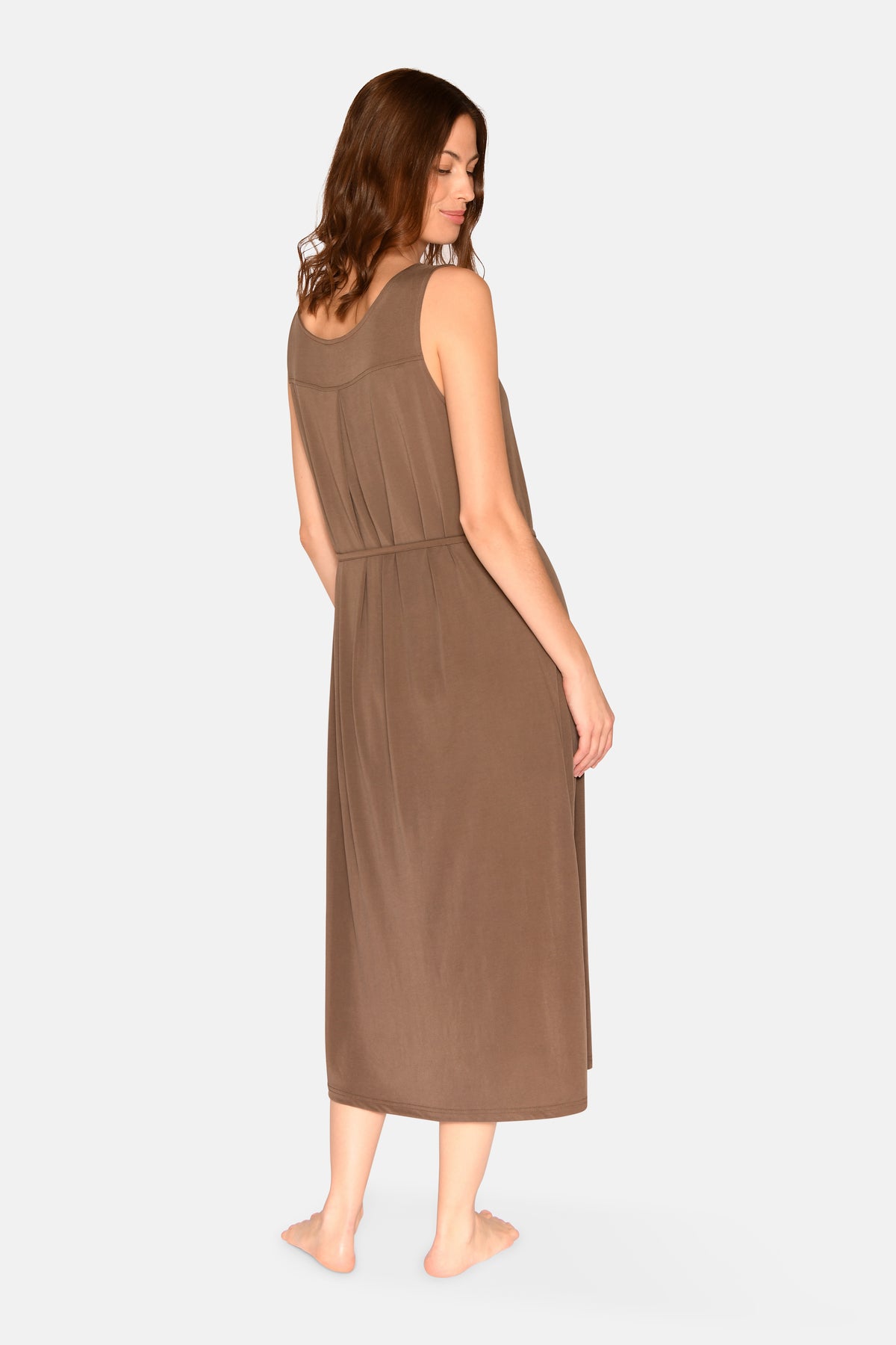 Ollie Strap Dress, Chocolate Chip