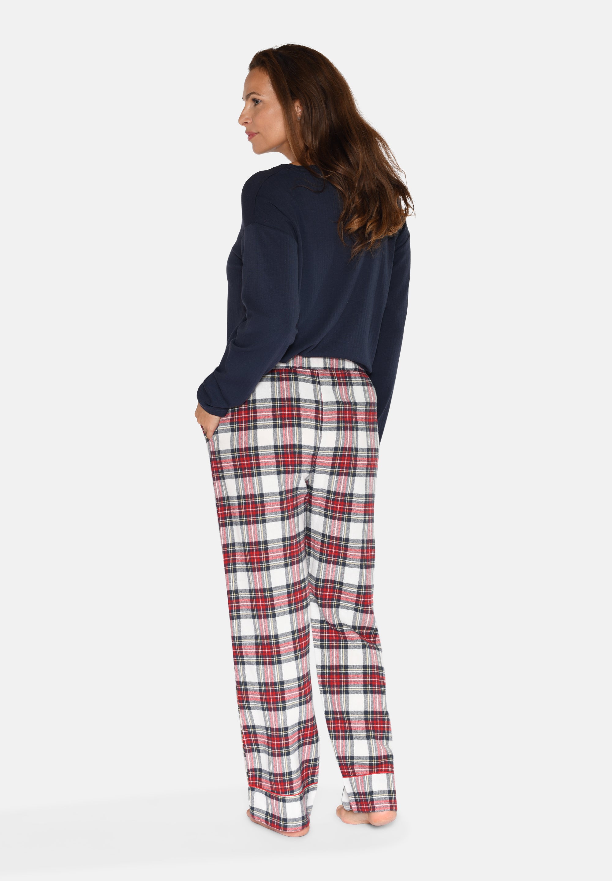 Nicola Check Pants, Samba