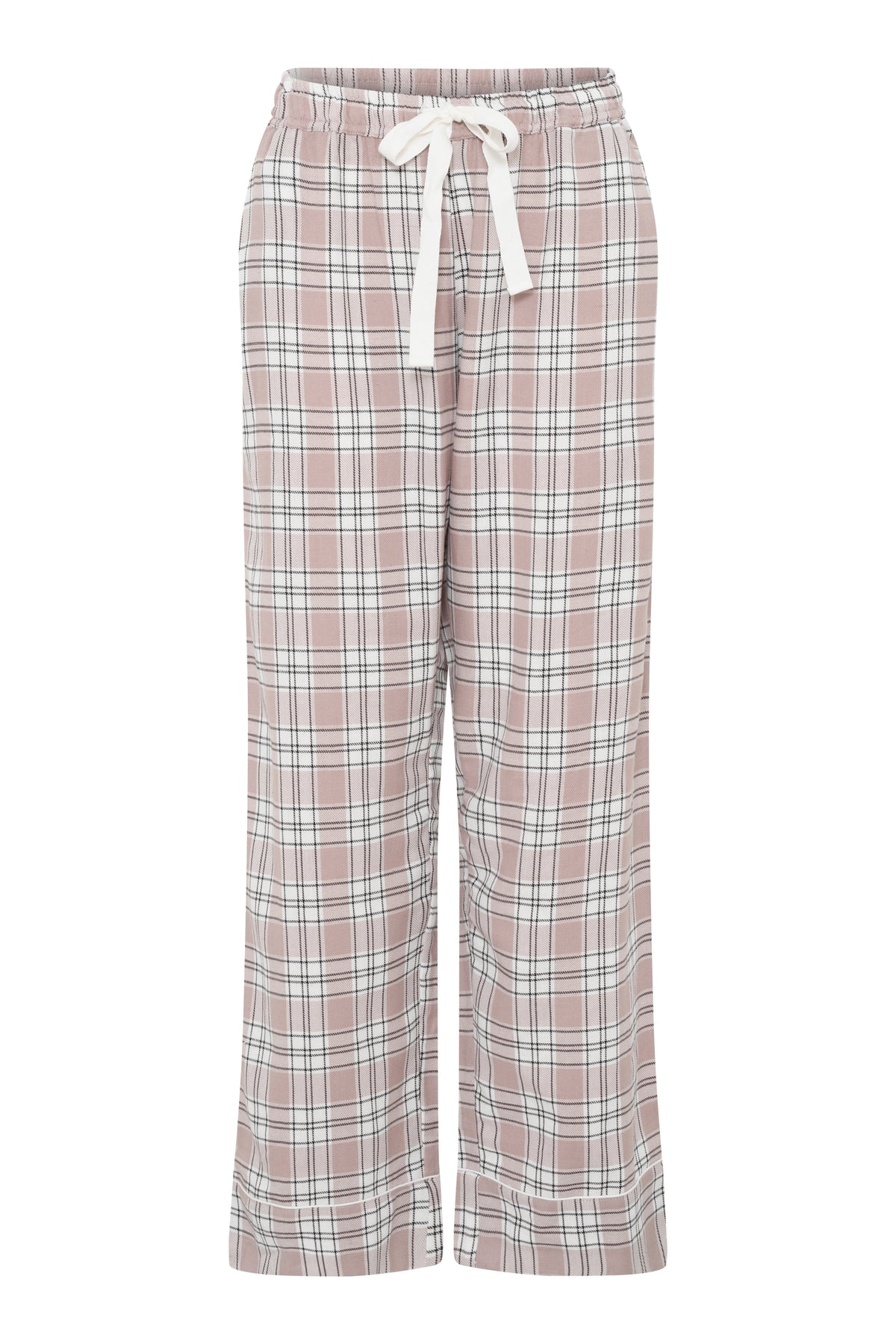Nicola Check Pants, Violet Ice Check