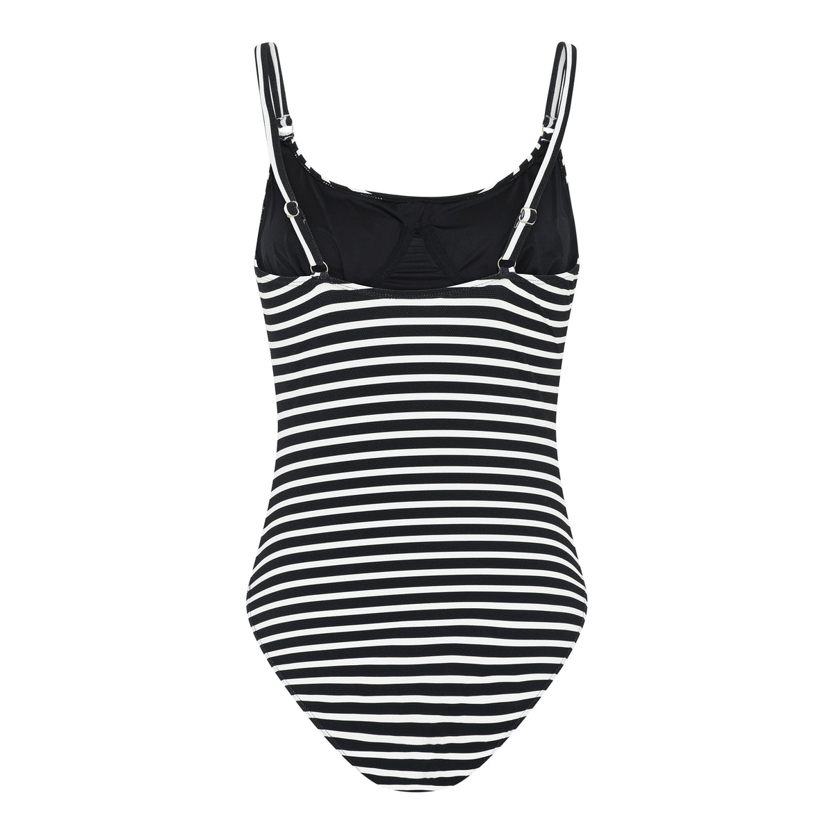 Bella Swimsuit w. Wire, Black Stripe