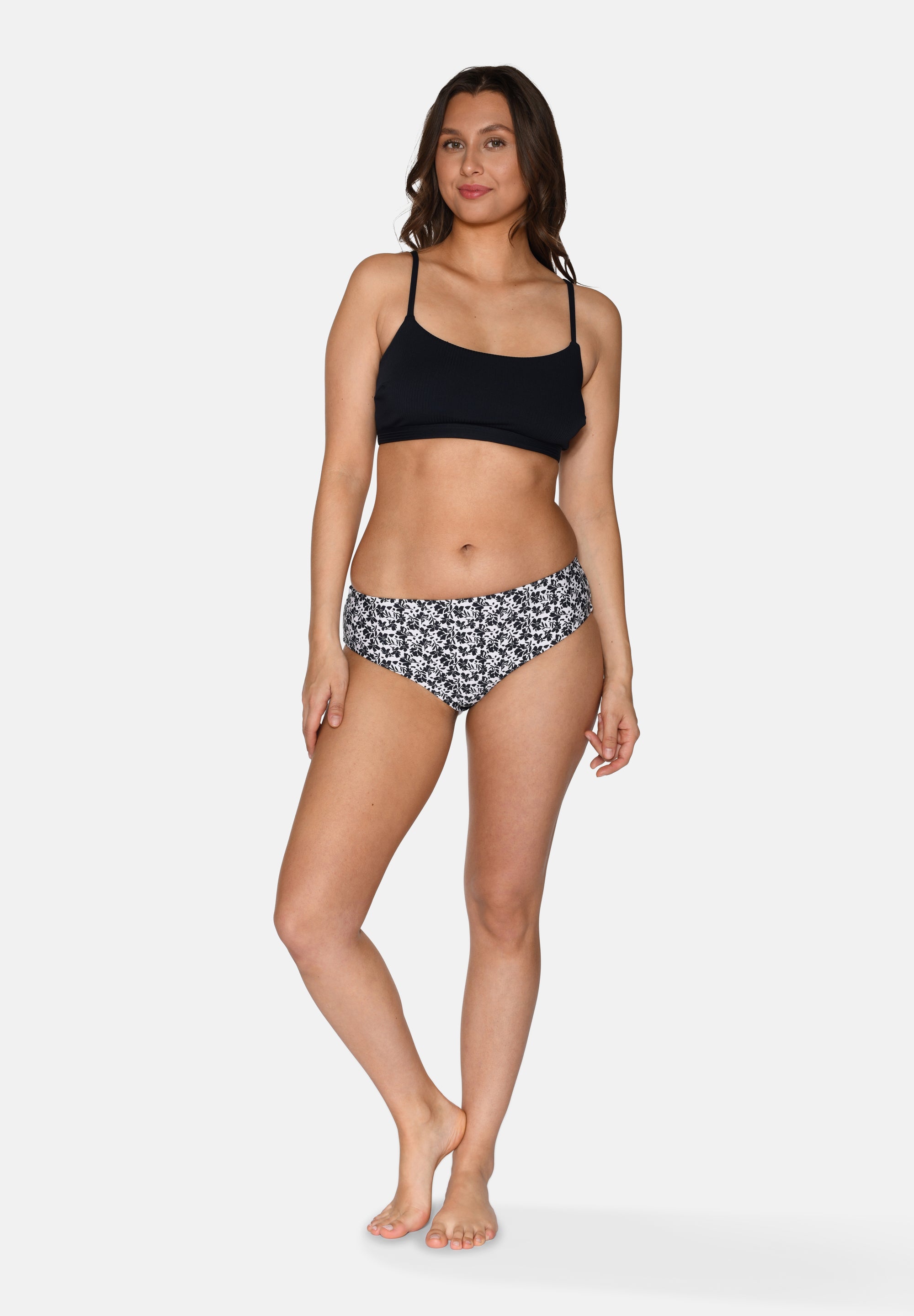 Babette Bikini Top, Black