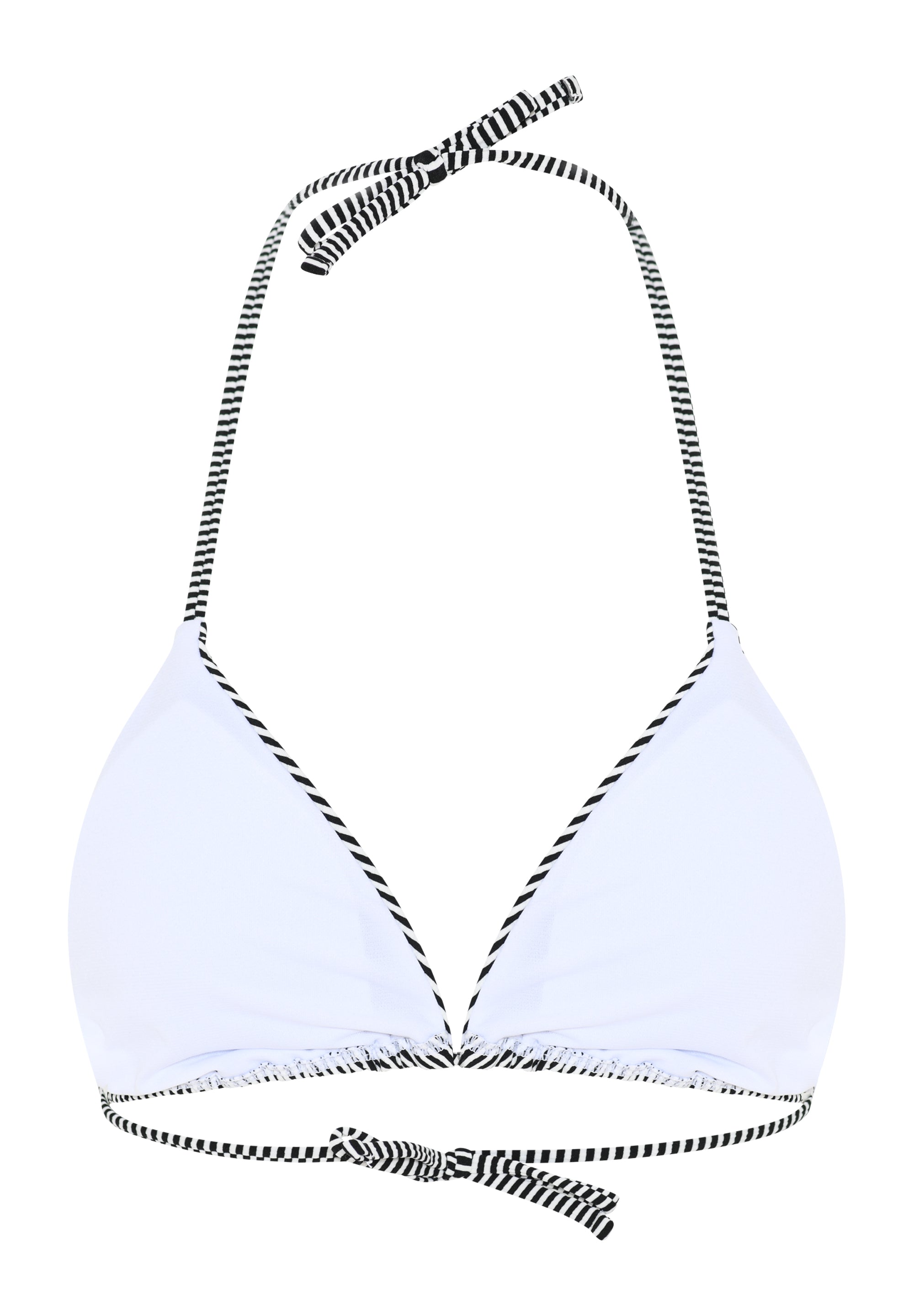 Becca Bikini Top, Black Stripe