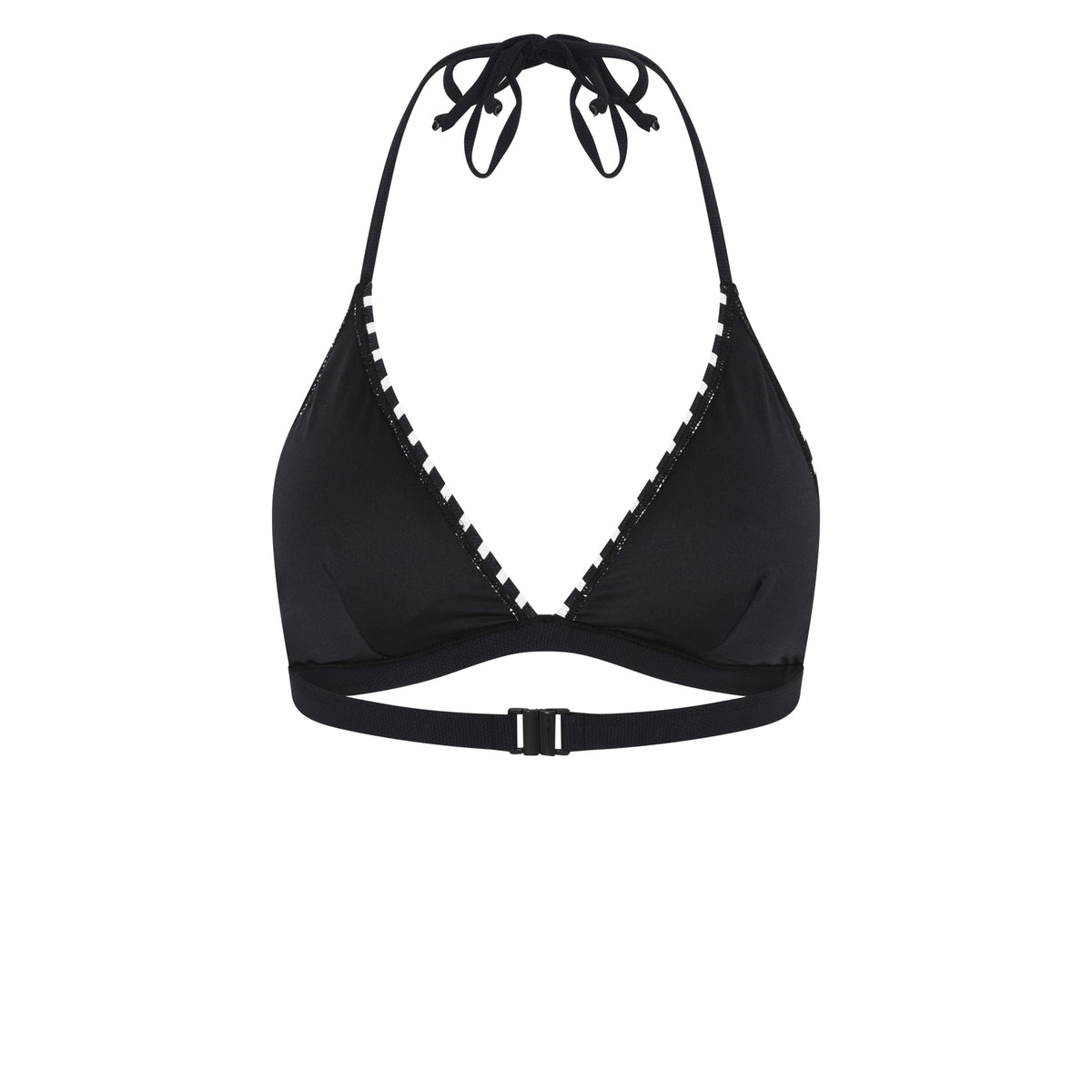Dakota Bikini Top, Black Stripe