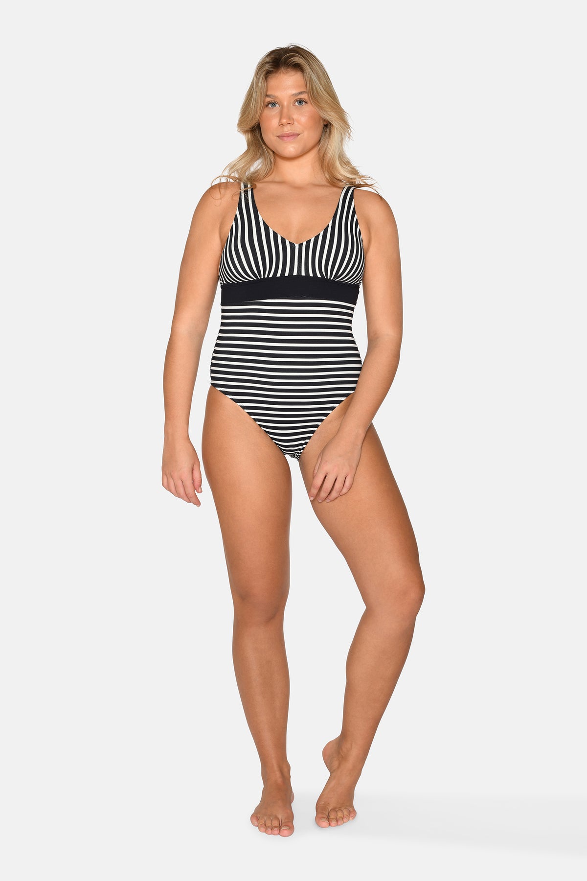 Dana Swimsuit, Black Stripe