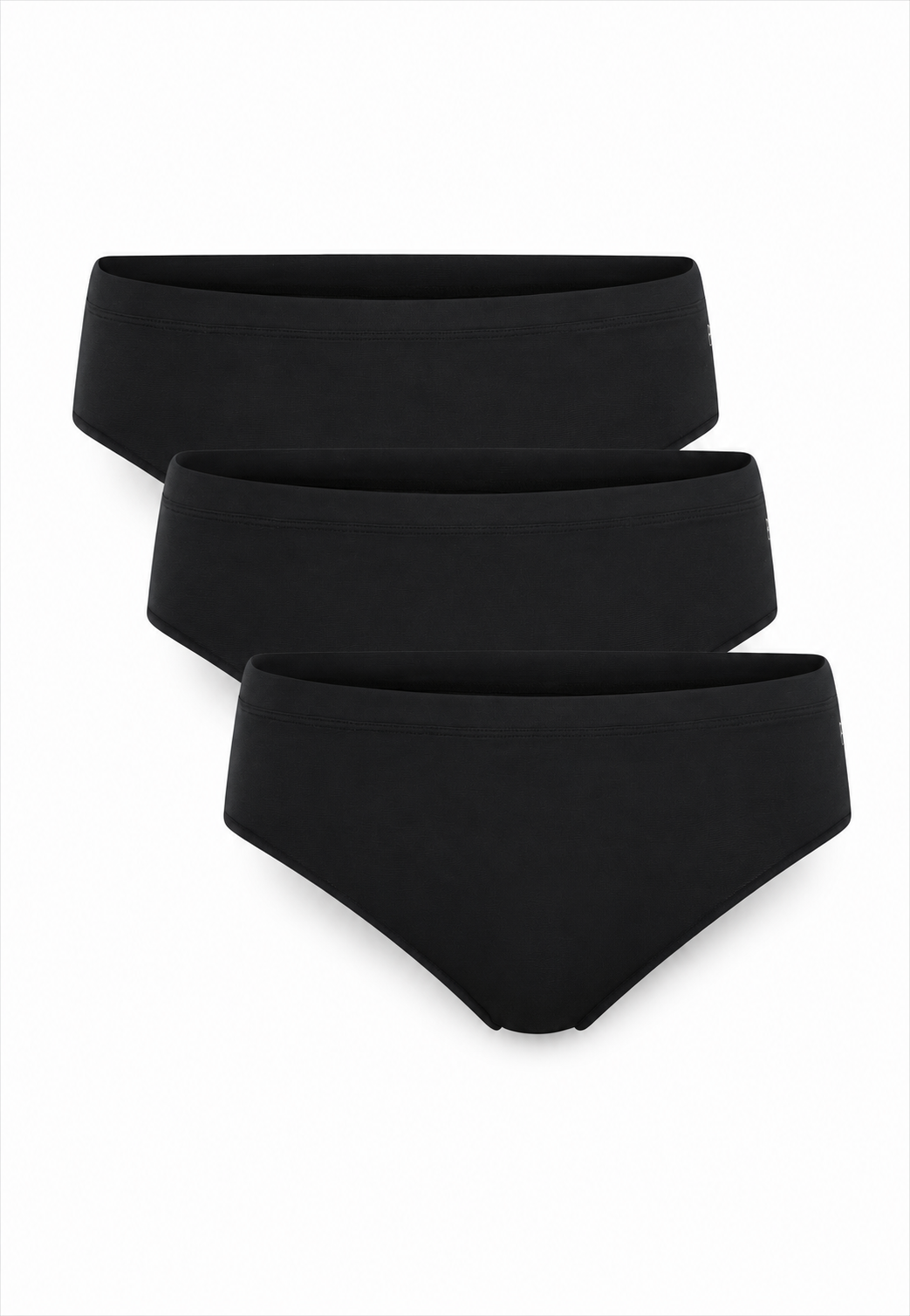 3-Pack Modal Bikini Brief, Black
