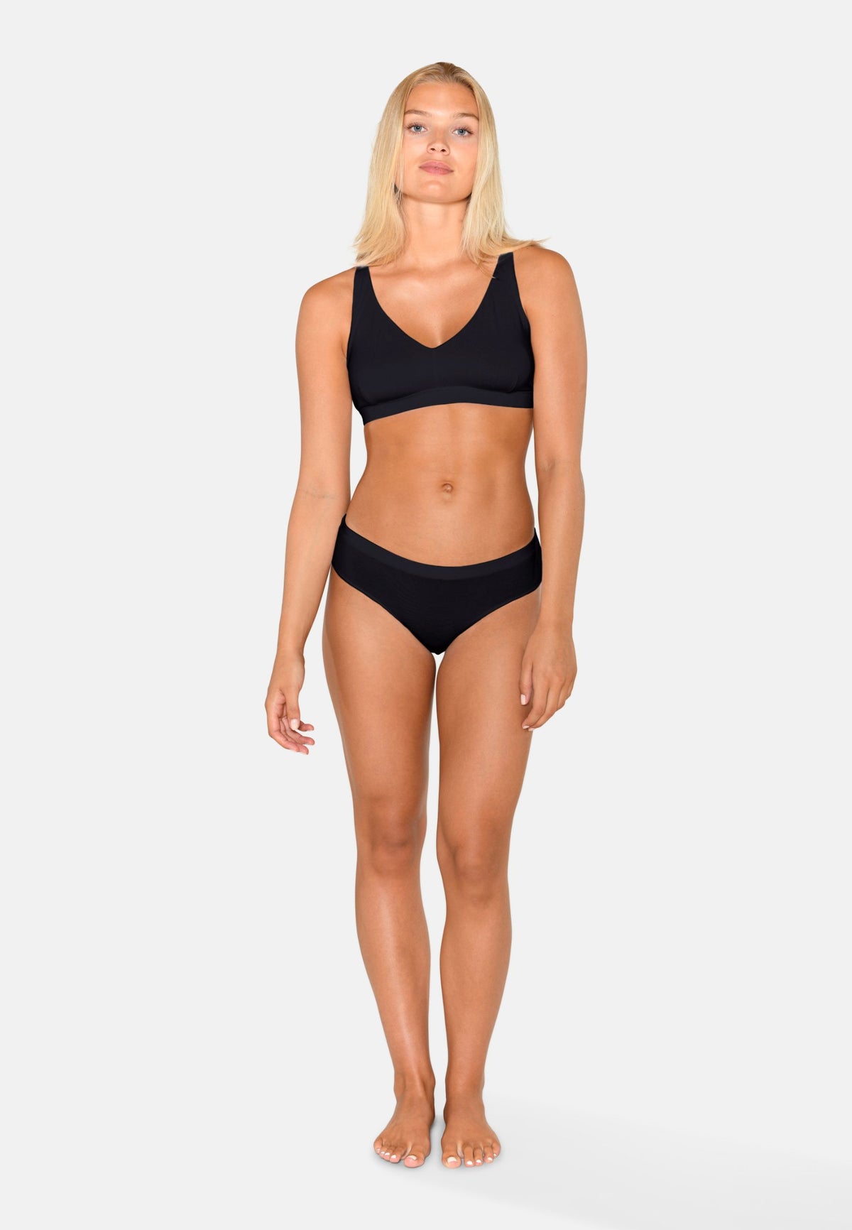 3-Pack Modal Bikini Brief, Black