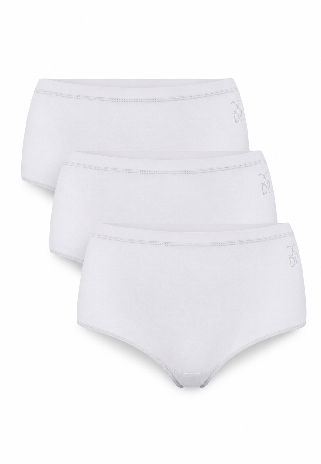 3-Pack Modal Maxi Brief, White
