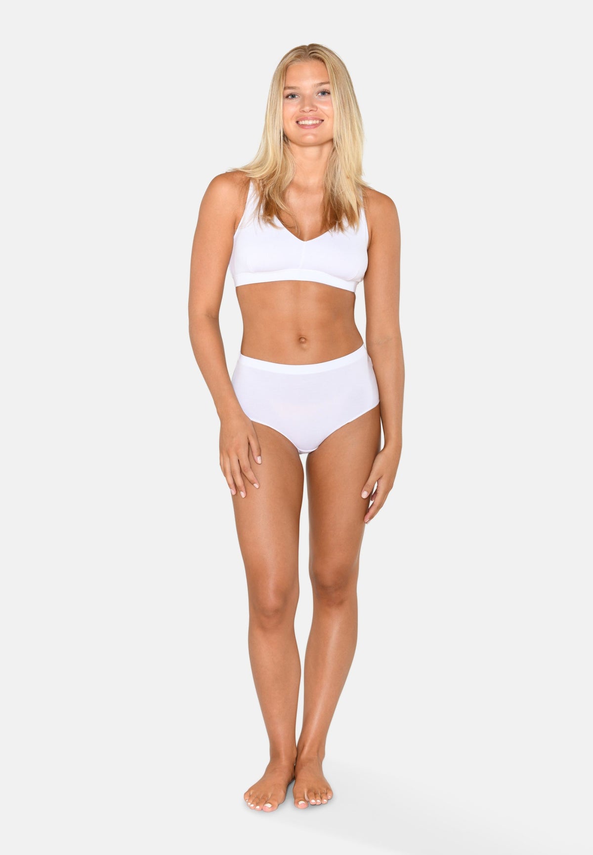 3-Pack Modal Maxi Brief, White